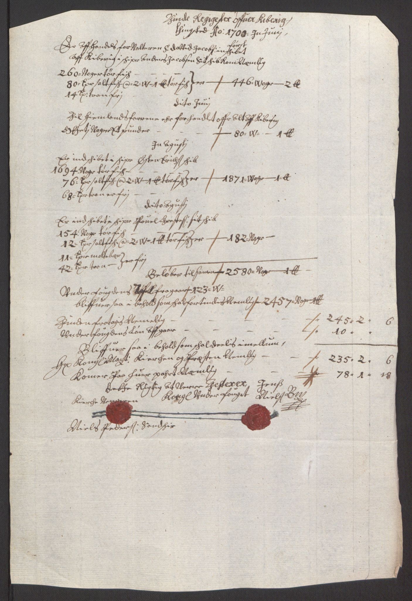 Rentekammeret inntil 1814, Reviderte regnskaper, Fogderegnskap, RA/EA-4092/R69/L4851: Fogderegnskap Finnmark/Vardøhus, 1691-1700, s. 471