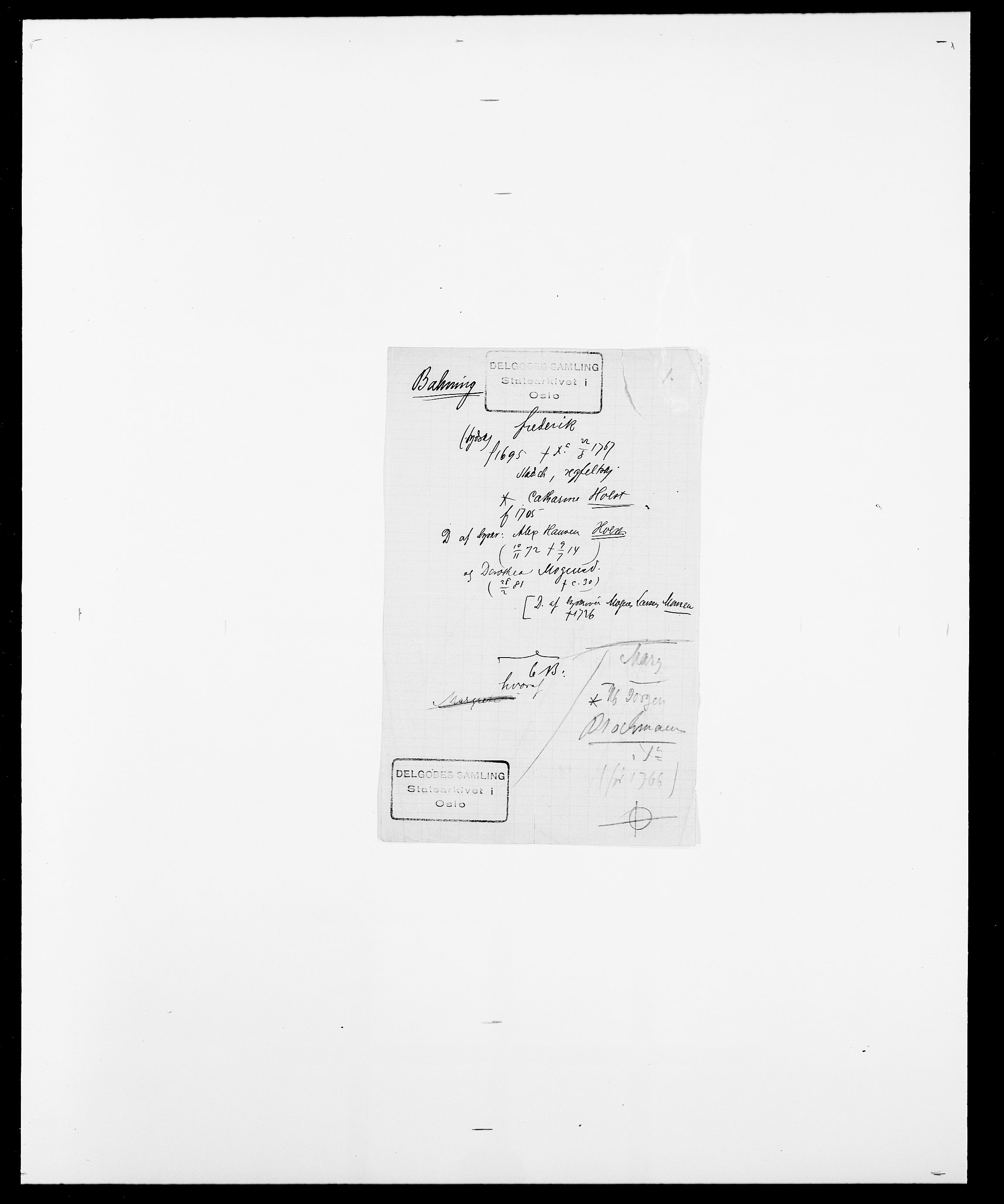 Delgobe, Charles Antoine - samling, AV/SAO-PAO-0038/D/Da/L0003: Barca - Bergen, s. 136