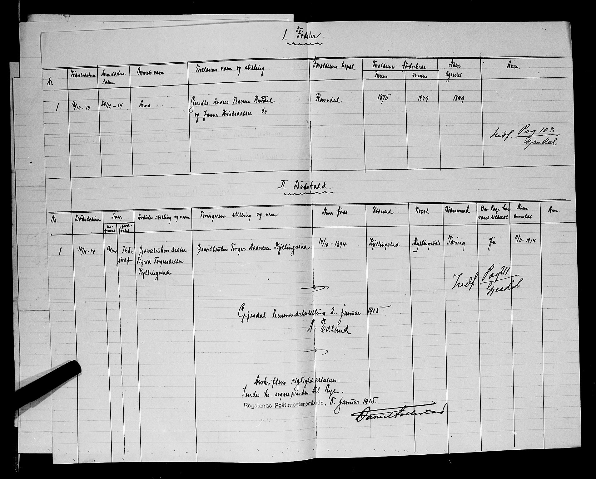 Lye sokneprestkontor, AV/SAST-A-101794/001/30BB/L0008: Klokkerbok nr. B 7, 1887-1901