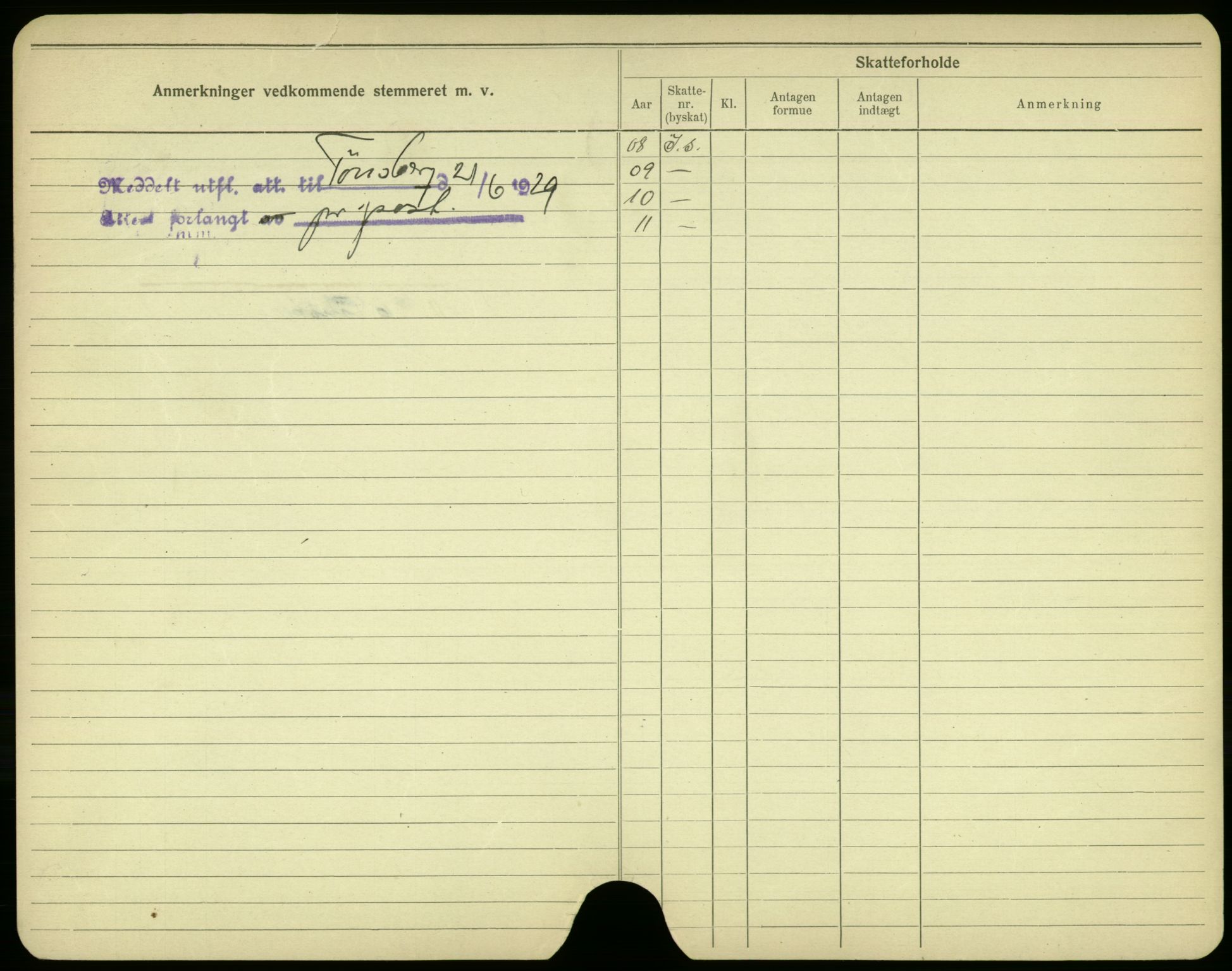 Oslo folkeregister, Registerkort, AV/SAO-A-11715/F/Fa/Fac/L0002: Menn, 1906-1914, s. 1078b