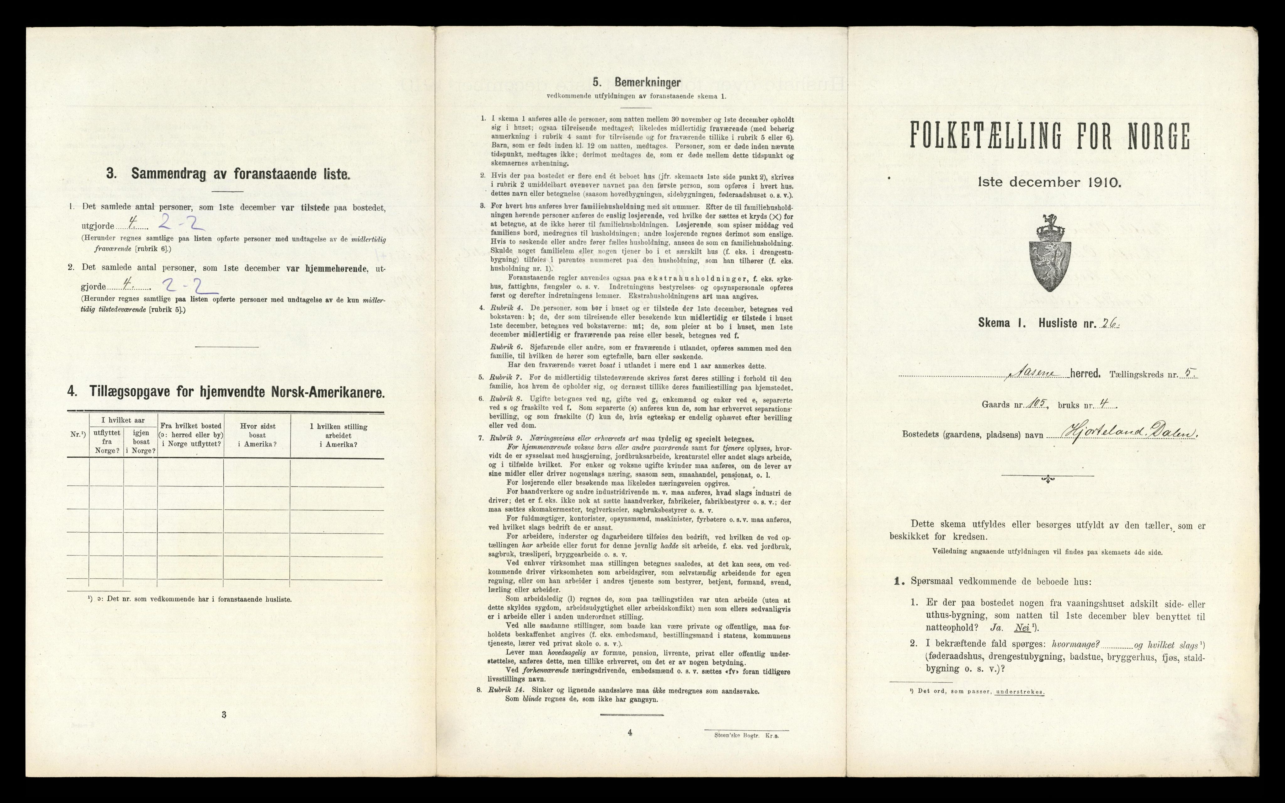 RA, Folketelling 1910 for 1255 Åsane herred, 1910, s. 297