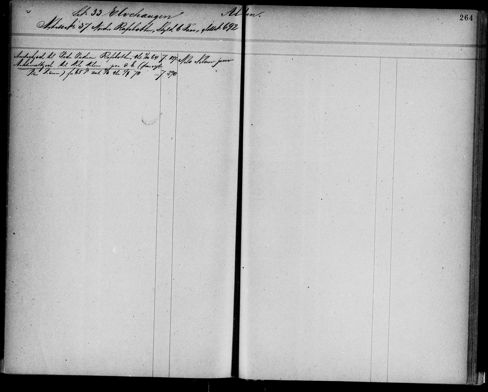 Alta fogderi/sorenskriveri, SATØ/SATØ-5/1/K/Kb/Kba/L0008pantereg: Panteregister nr. 8, 1776, s. 264