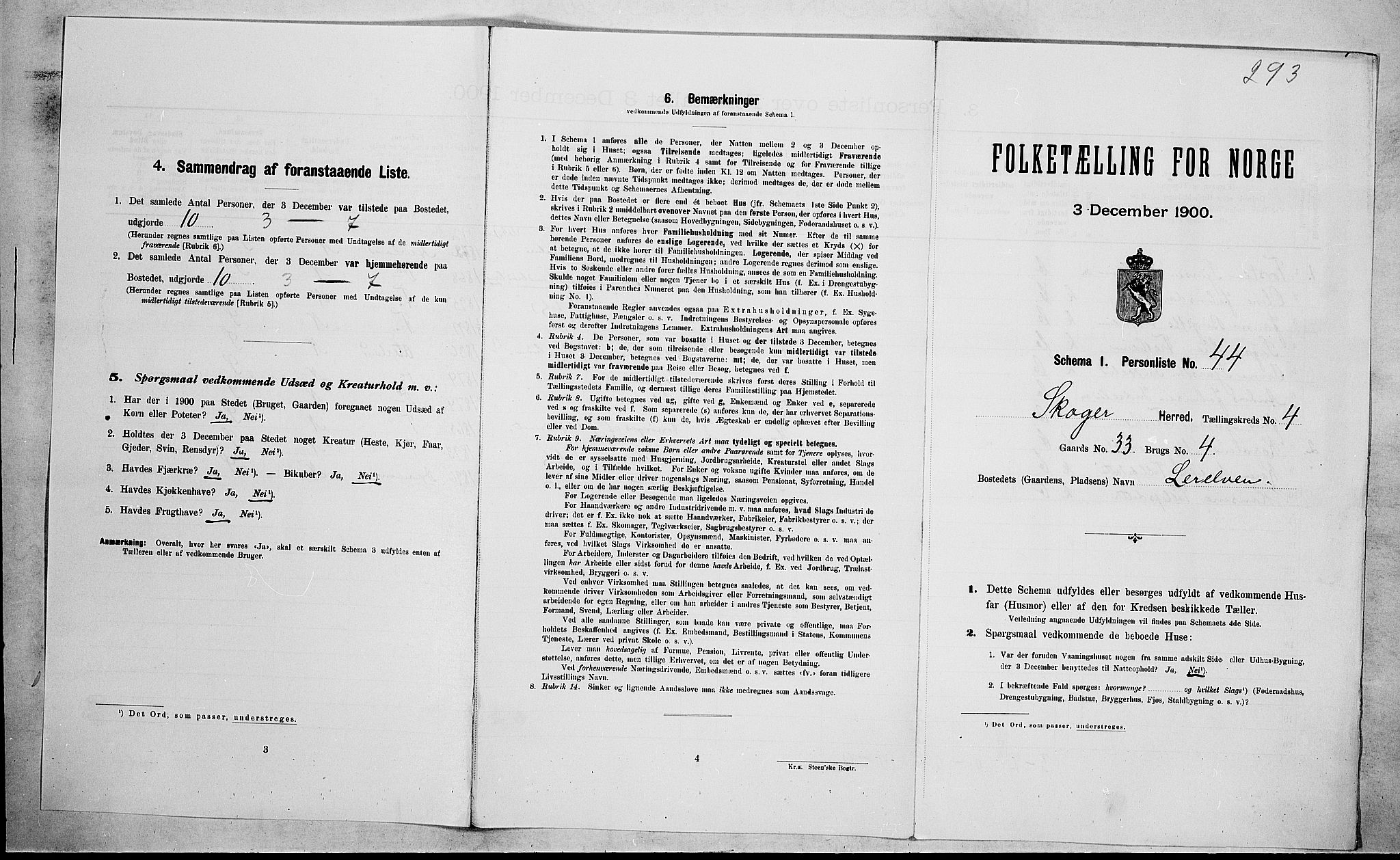 RA, Folketelling 1900 for 0712 Skoger herred, 1900, s. 683