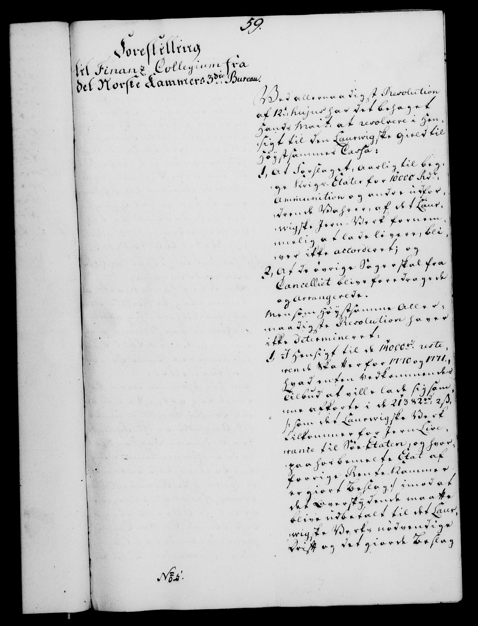 Rentekammeret, Kammerkanselliet, RA/EA-3111/G/Gf/Gfa/L0054: Norsk relasjons- og resolusjonsprotokoll (merket RK 52.54), 1771-1772, s. 173