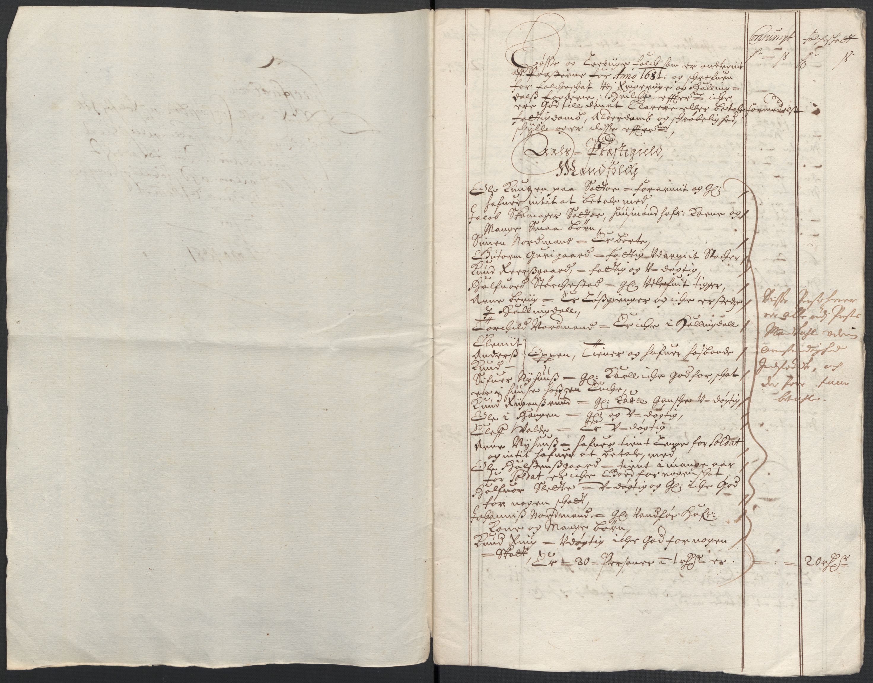 Rentekammeret inntil 1814, Reviderte regnskaper, Fogderegnskap, RA/EA-4092/R21/L1445: Fogderegnskap Ringerike og Hallingdal, 1681-1689, s. 215