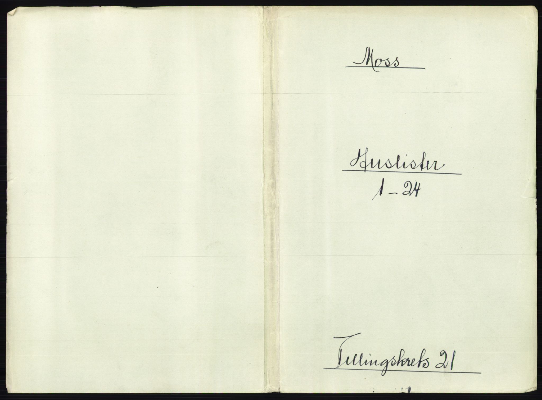 RA, Folketelling 1891 for 0104 Moss kjøpstad, 1891, s. 1274