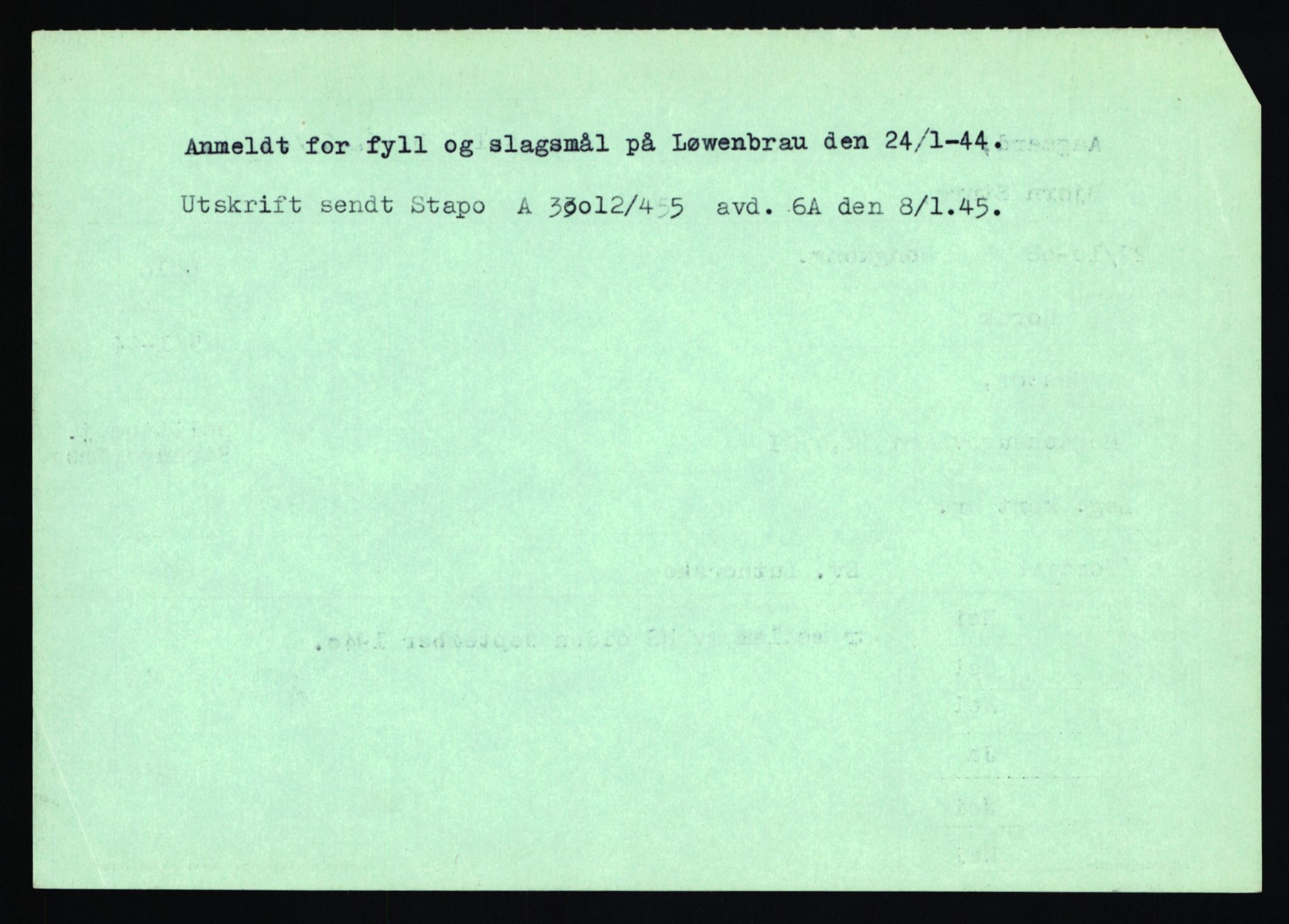 Statspolitiet - Hovedkontoret / Osloavdelingen, AV/RA-S-1329/C/Ca/L0001: Aabakken - Armann, 1943-1945, s. 77