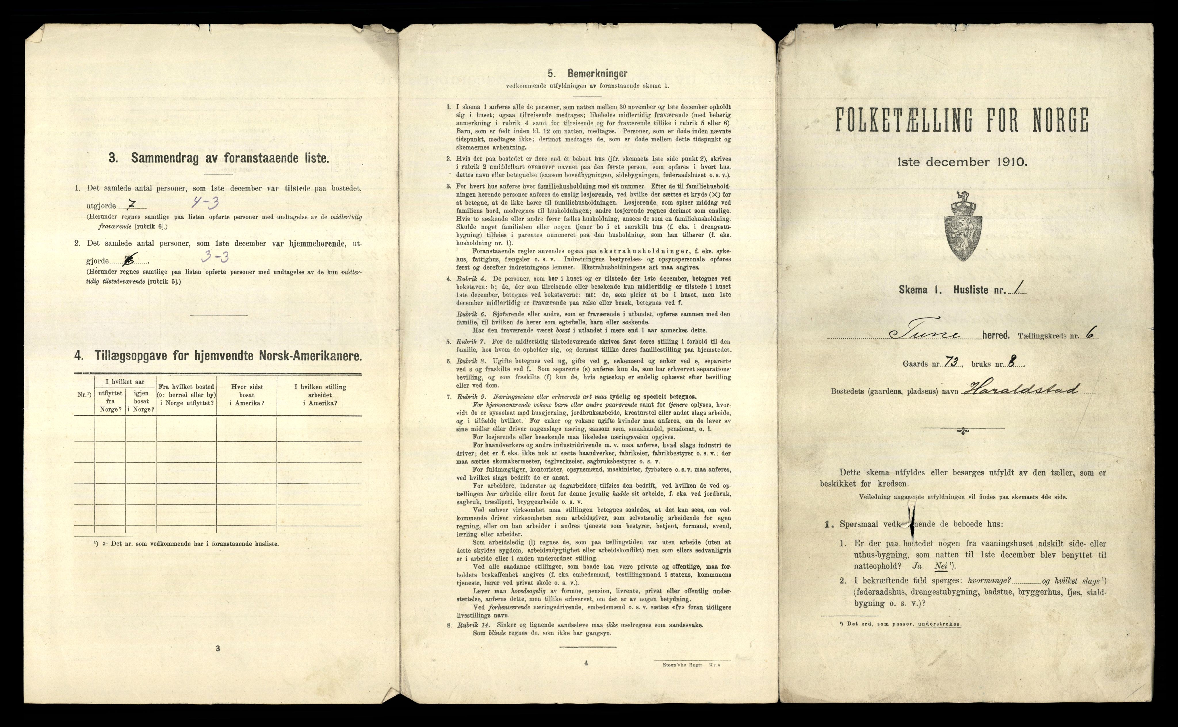 RA, Folketelling 1910 for 0130 Tune herred, 1910, s. 1238