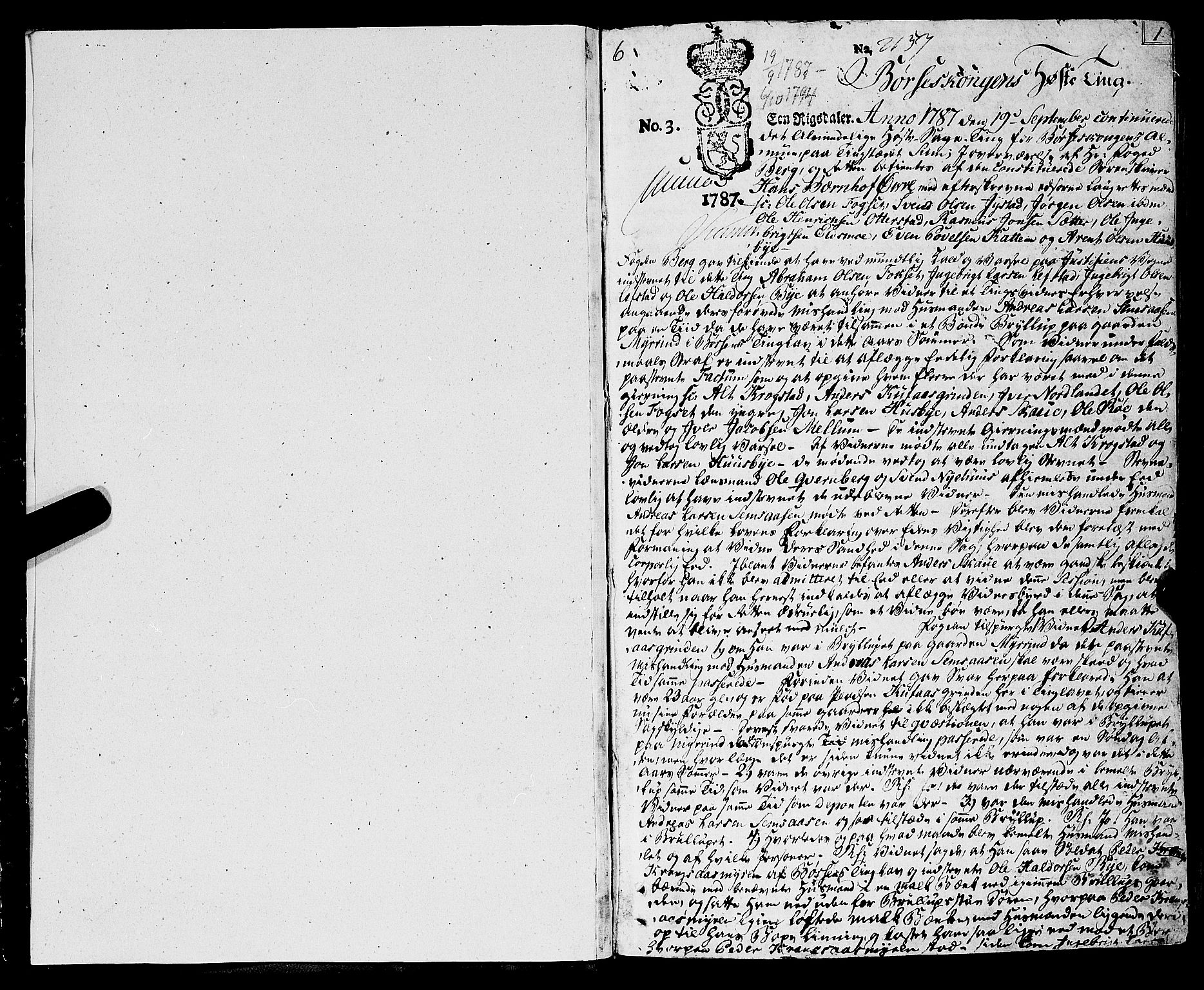 Strinda og Selbu sorenskriveri, AV/SAT-A-0015/1/1A/L0015: Tingbok 14, 1787-1794, s. 0b-1a