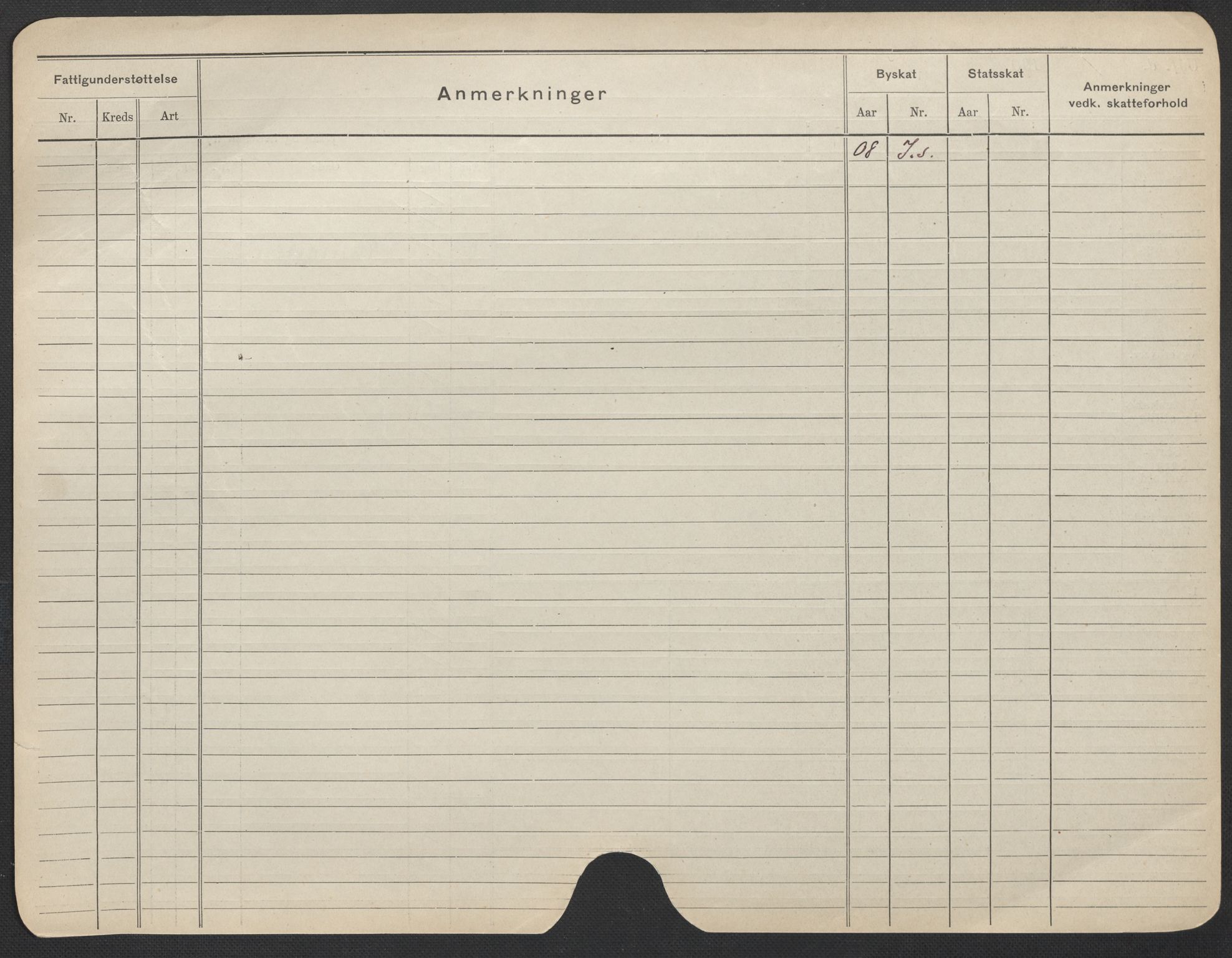 Oslo folkeregister, Registerkort, AV/SAO-A-11715/F/Fa/Fac/L0024: Kvinner, 1906-1914, s. 29b