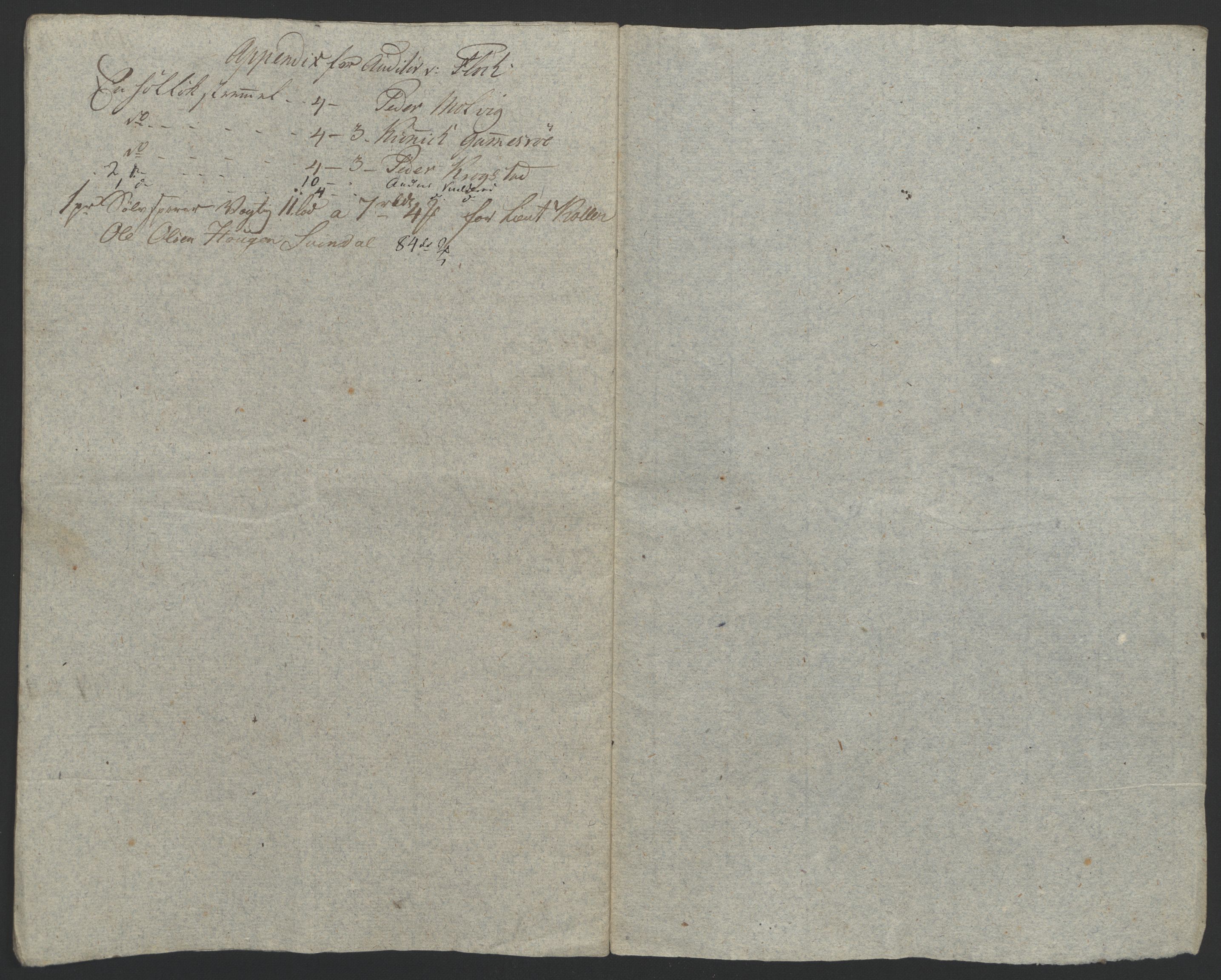 Forsvaret, Generalauditøren, RA/RAFA-1772/F/Fj/Fja/L0022: --, 1733-1821, s. 770
