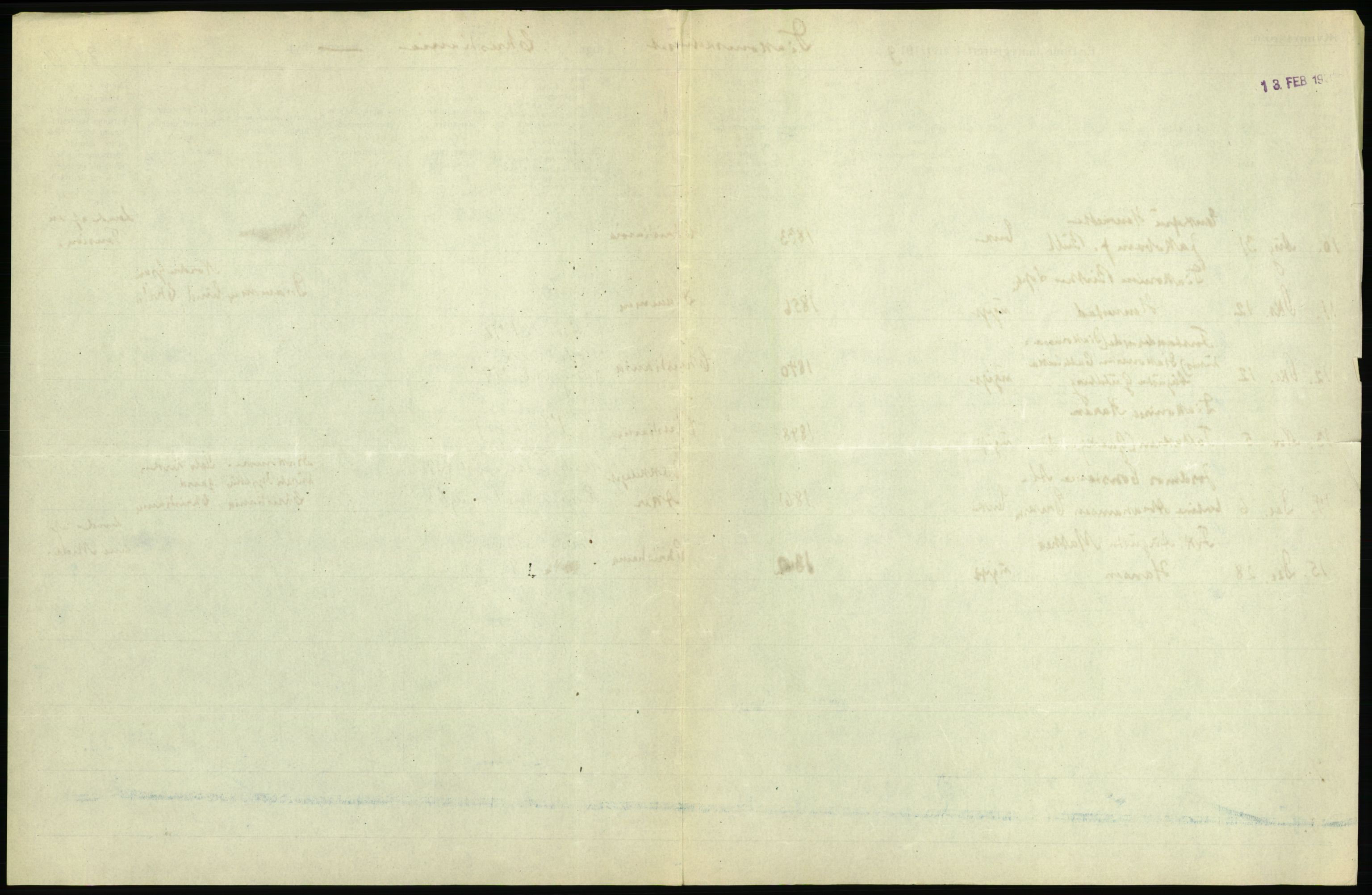 Statistisk sentralbyrå, Sosiodemografiske emner, Befolkning, RA/S-2228/D/Df/Dfb/Dfbi/L0010: Kristiania: Døde, 1919, s. 541