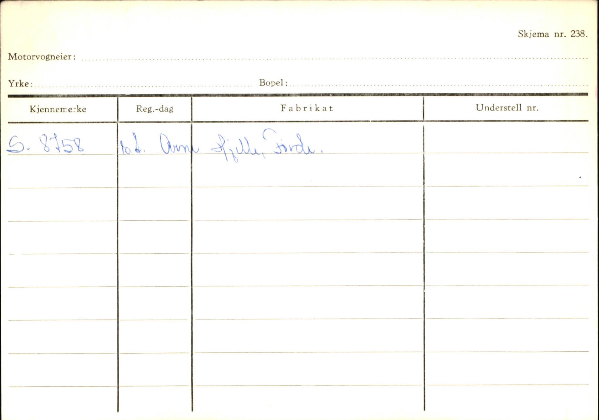 Statens vegvesen, Sogn og Fjordane vegkontor, SAB/A-5301/4/F/L0126: Eigarregister Fjaler M-Å. Leikanger A-Å, 1945-1975, s. 102