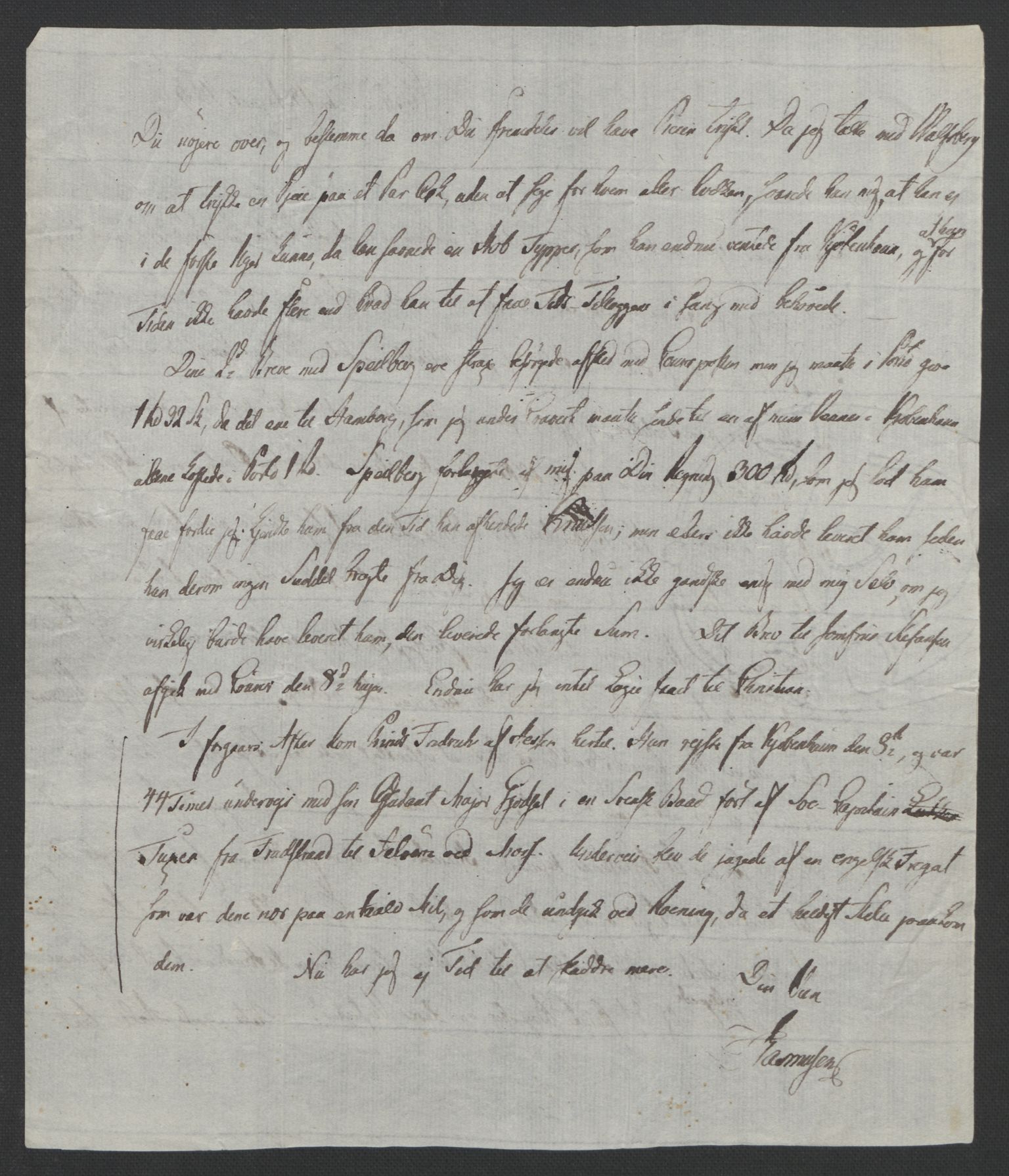 Faye, Andreas, RA/PA-0015/F/Fh/L0026/0001: -- / Smaa-bidrag til Norges historie i det 19de aarhundrede. Særlig brev til J. Aall 1808-1810 og 1815. Endel pakker in folio, s. 79