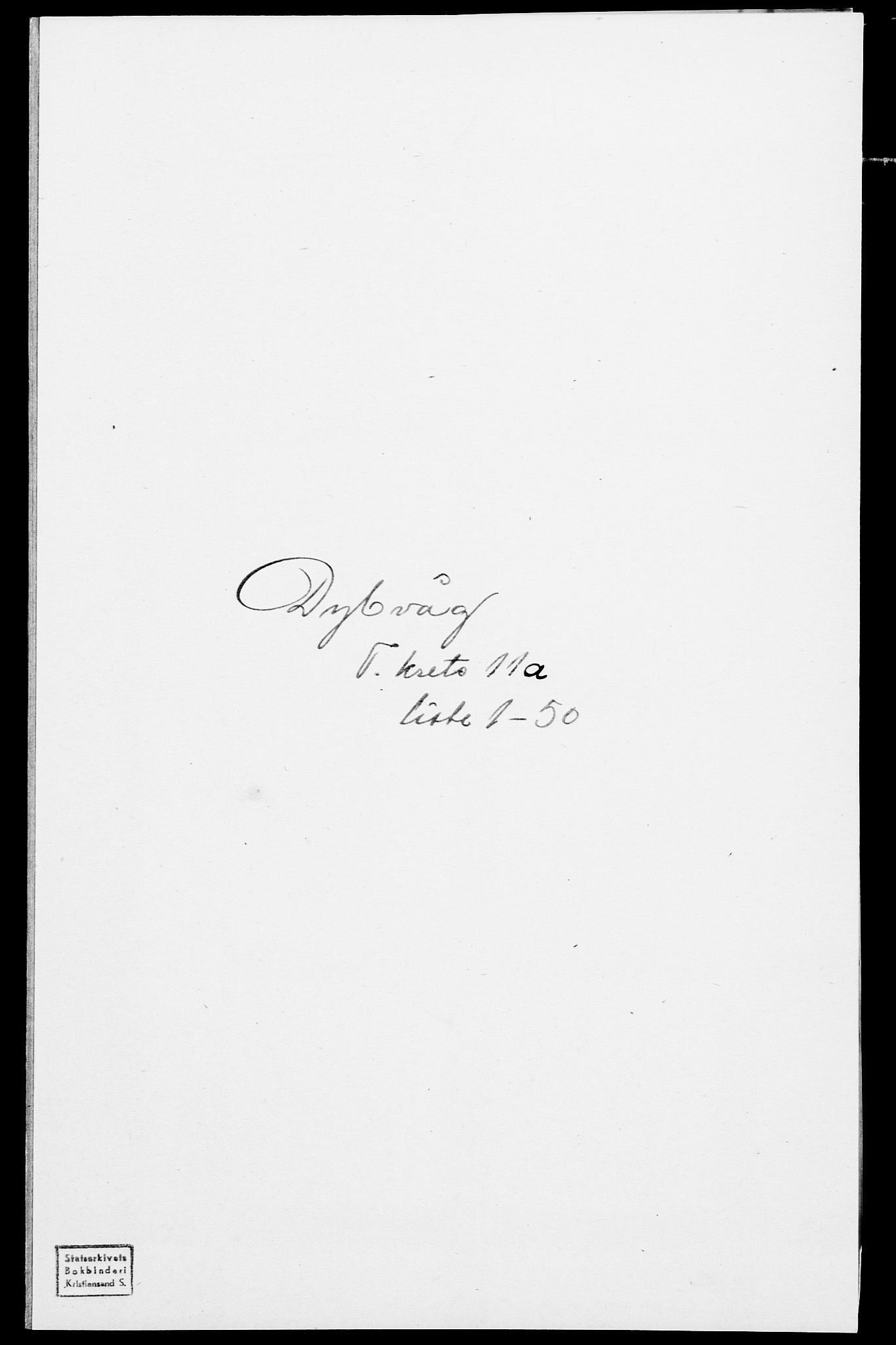 SAK, Folketelling 1875 for 0915P Dypvåg prestegjeld, 1875, s. 1511