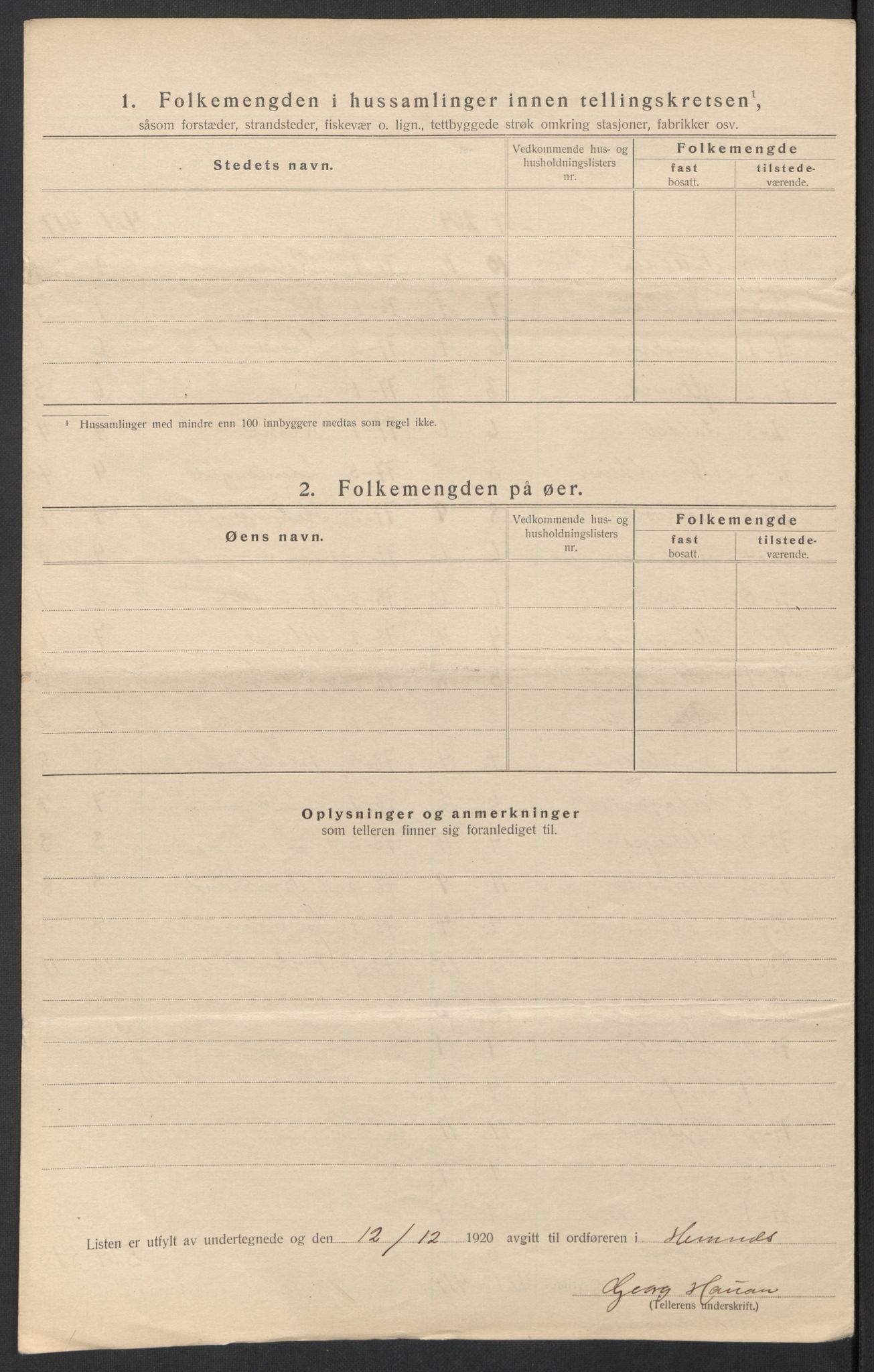 SAT, Folketelling 1920 for 1832 Hemnes herred, 1920, s. 21