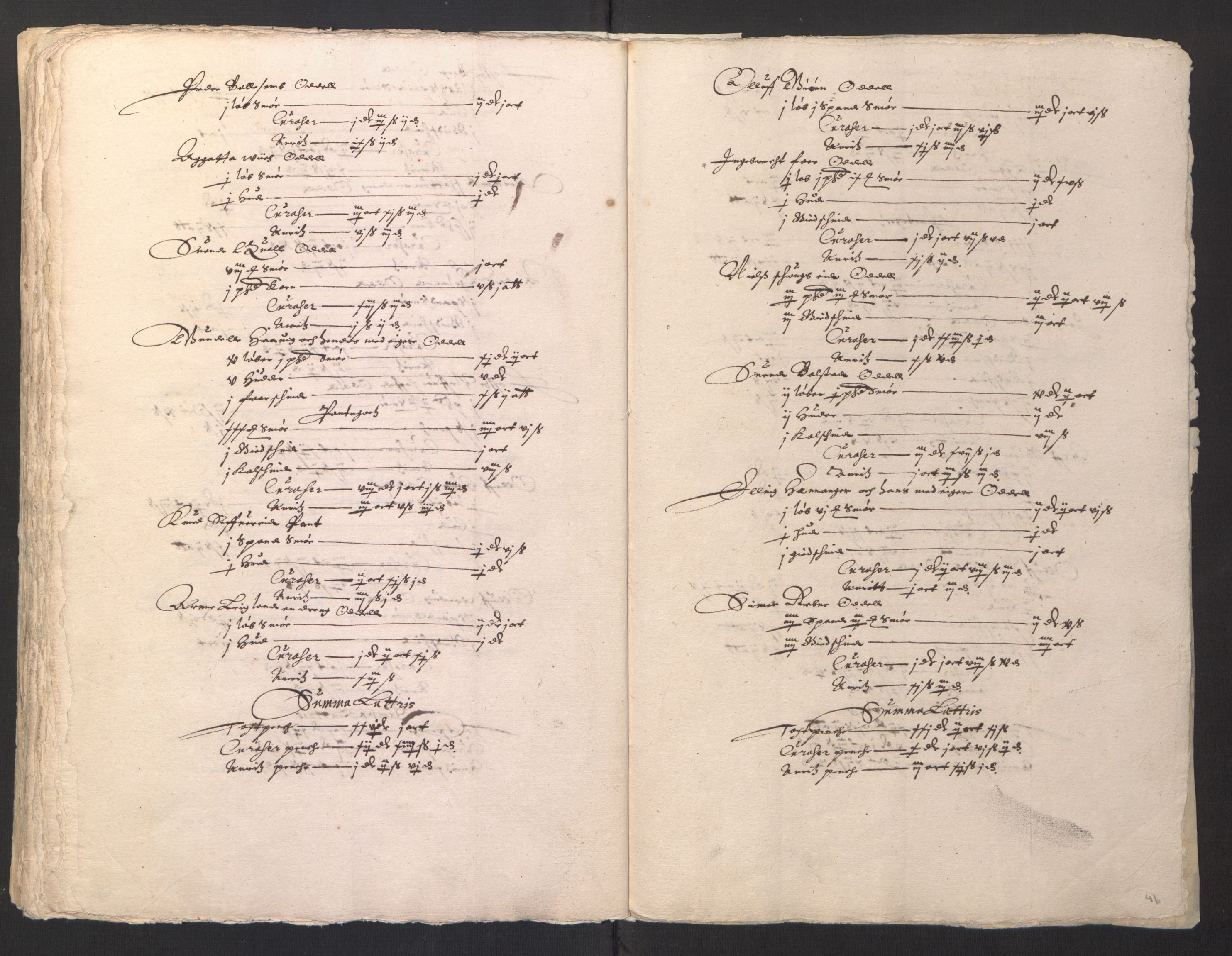 Stattholderembetet 1572-1771, AV/RA-EA-2870/Ek/L0012/0001: Jordebøker til utlikning av rosstjeneste 1624-1626: / Odelsjordebøker for Bergenhus len, 1626, s. 48