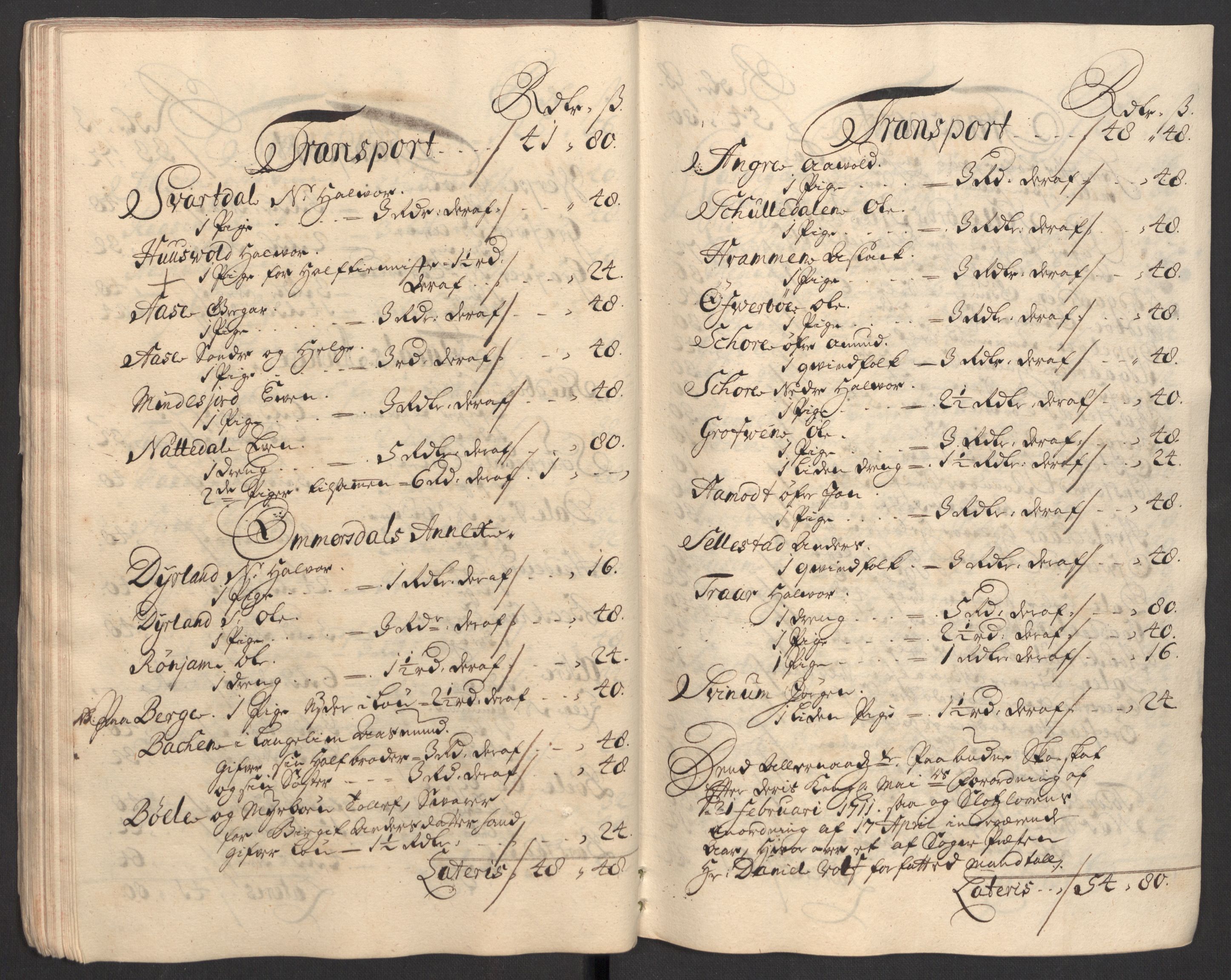 Rentekammeret inntil 1814, Reviderte regnskaper, Fogderegnskap, RA/EA-4092/R36/L2121: Fogderegnskap Øvre og Nedre Telemark og Bamble, 1711, s. 52