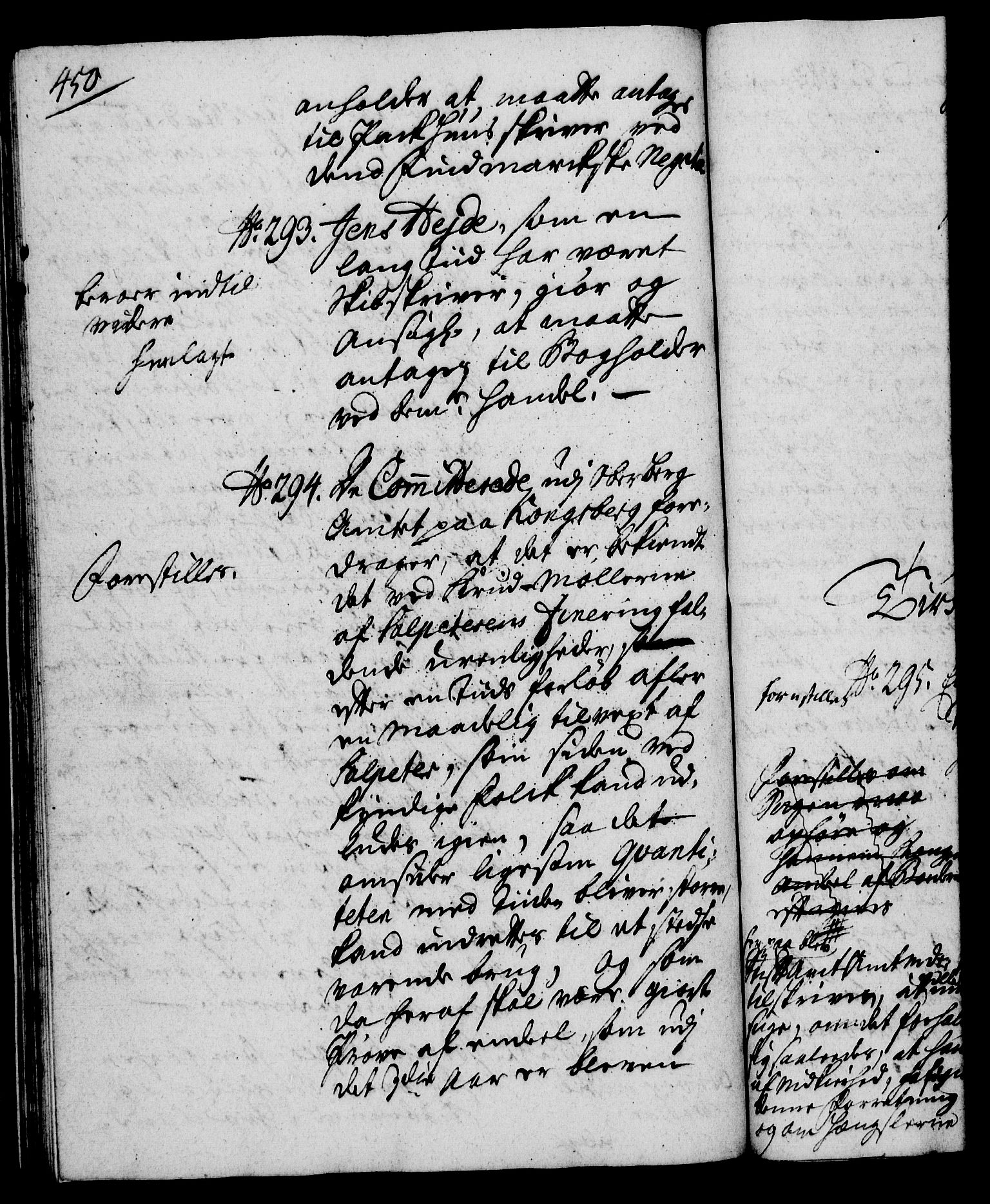 Rentekammeret, Kammerkanselliet, AV/RA-EA-3111/G/Gh/Gha/L0022: Norsk ekstraktmemorialprotokoll (merket RK 53.67), 1739-1741, s. 450