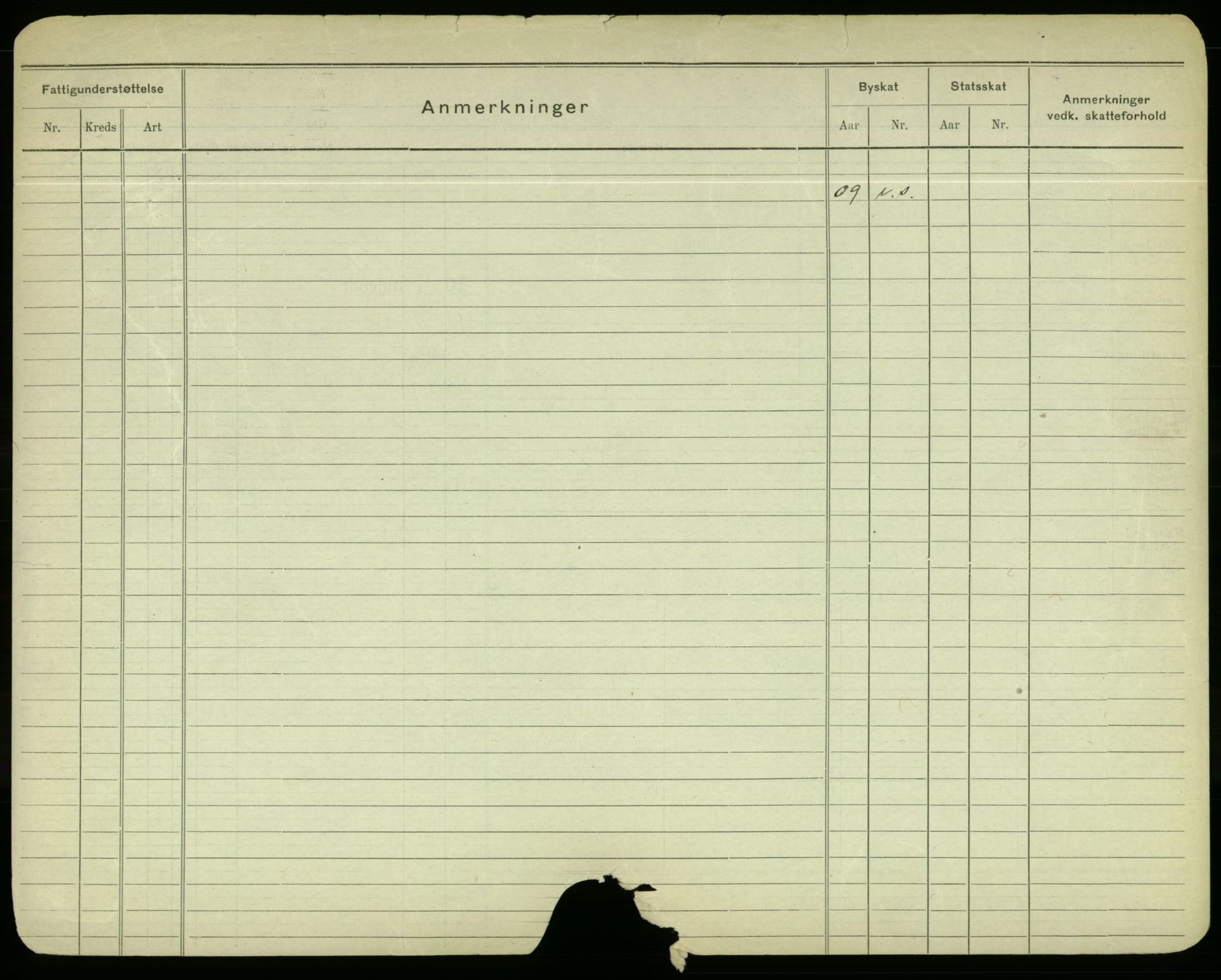 Oslo folkeregister, Registerkort, AV/SAO-A-11715/F/Fa/Fac/L0004: Menn, 1906-1914, s. 101b
