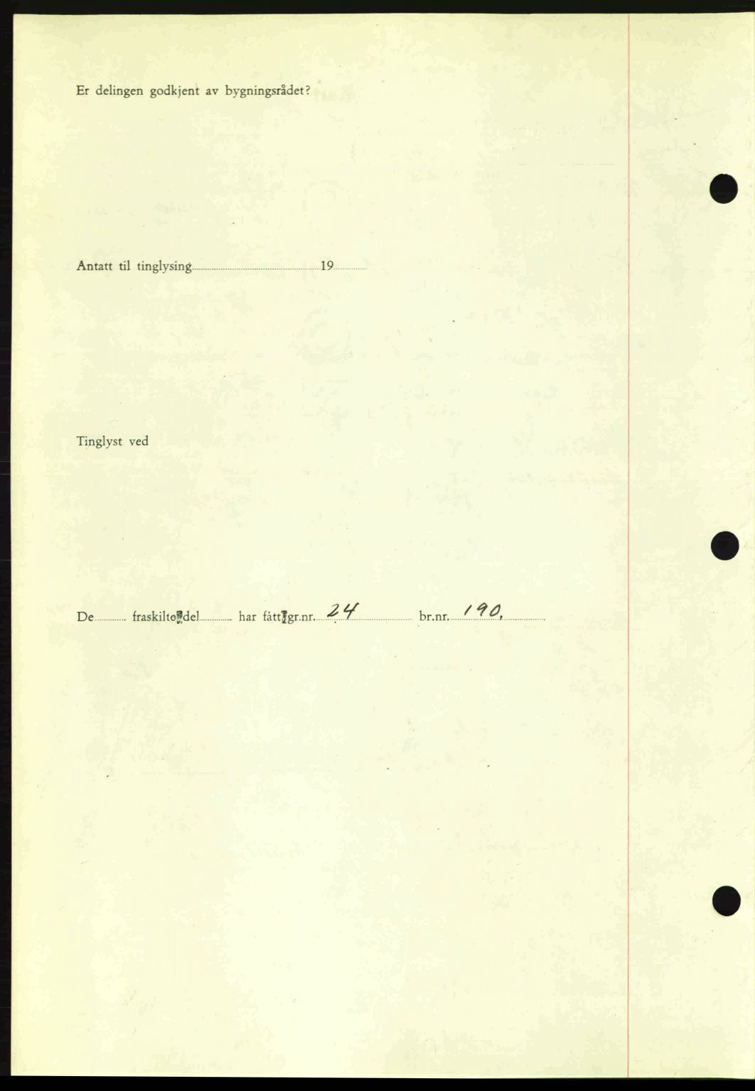 Romsdal sorenskriveri, AV/SAT-A-4149/1/2/2C: Pantebok nr. A13, 1942-1943, Dagboknr: 2308/1942