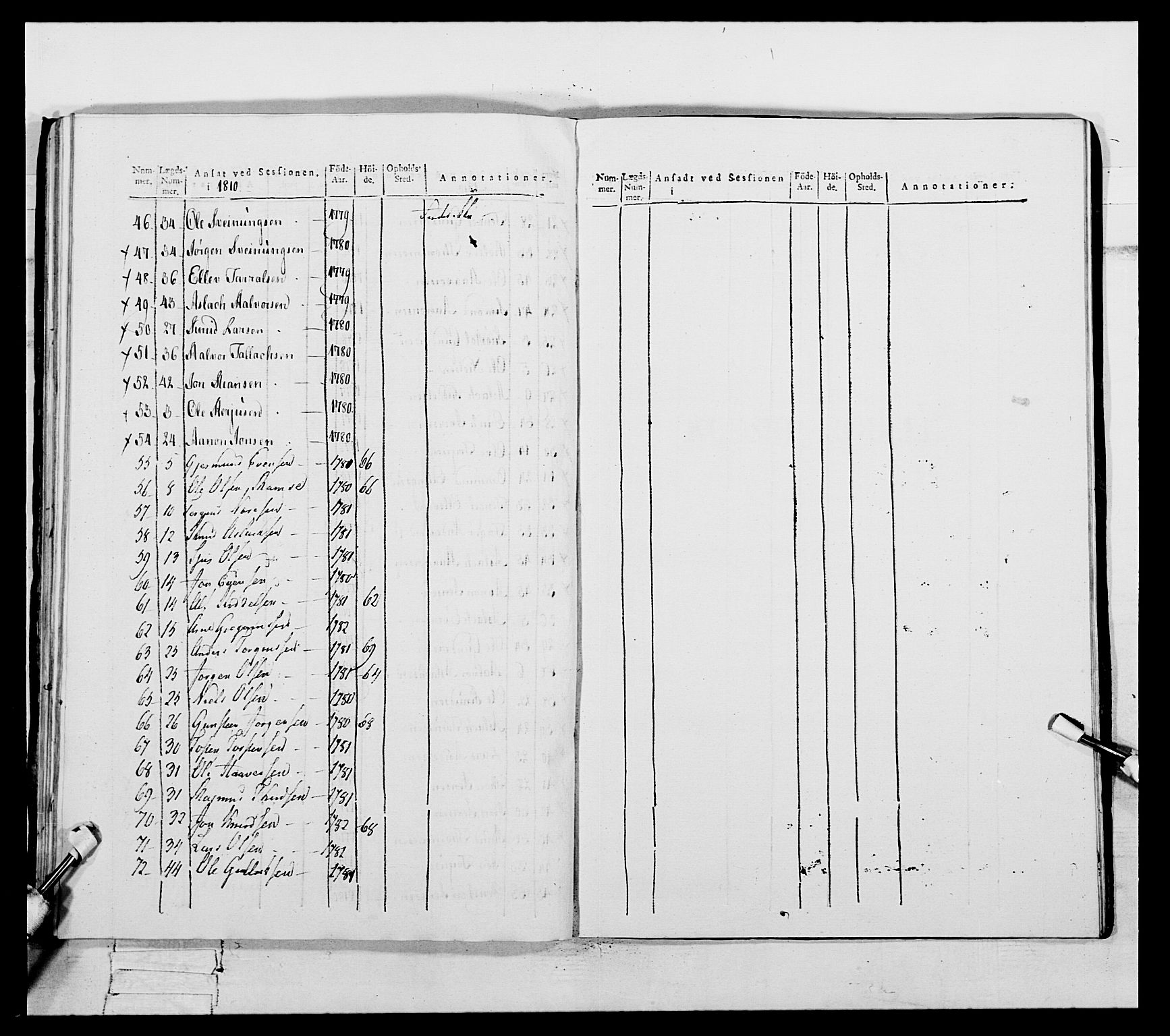 Generalitets- og kommissariatskollegiet, Det kongelige norske kommissariatskollegium, AV/RA-EA-5420/E/Eh/L0112: Vesterlenske nasjonale infanteriregiment, 1812, s. 395