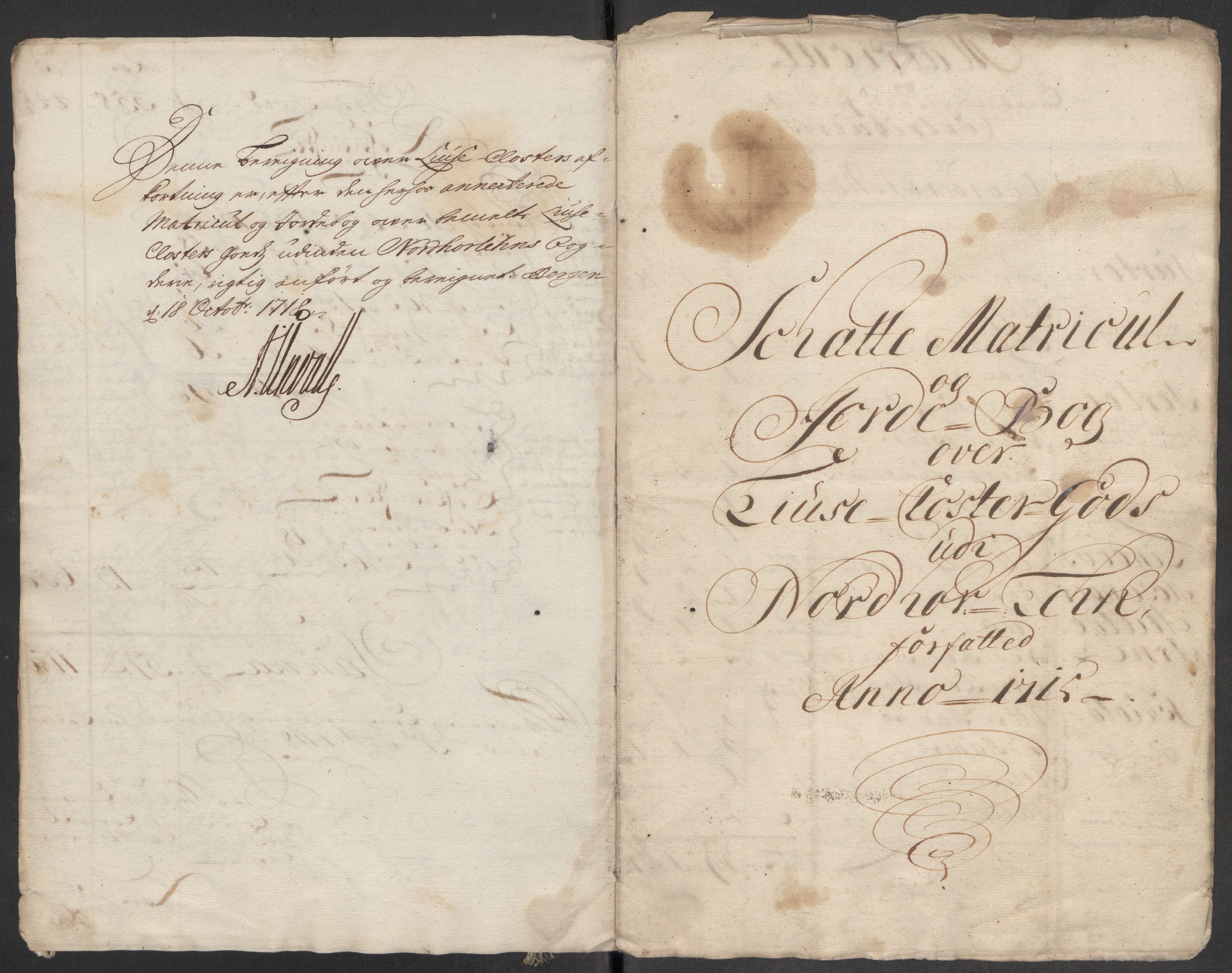 Rentekammeret inntil 1814, Reviderte regnskaper, Fogderegnskap, RA/EA-4092/R51/L3198: Fogderegnskap Nordhordland og Voss, 1715, s. 281