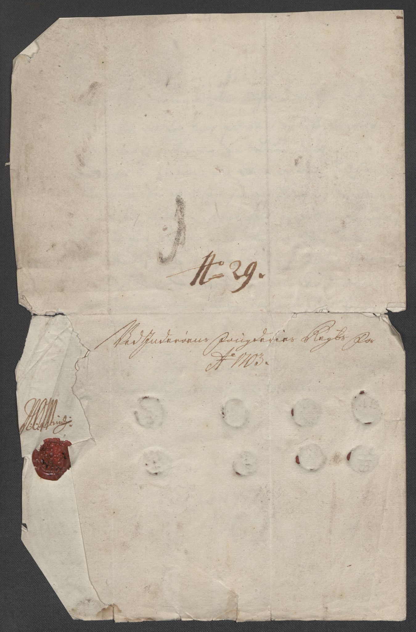 Rentekammeret inntil 1814, Reviderte regnskaper, Fogderegnskap, RA/EA-4092/R63/L4313: Fogderegnskap Inderøy, 1703-1704, s. 312