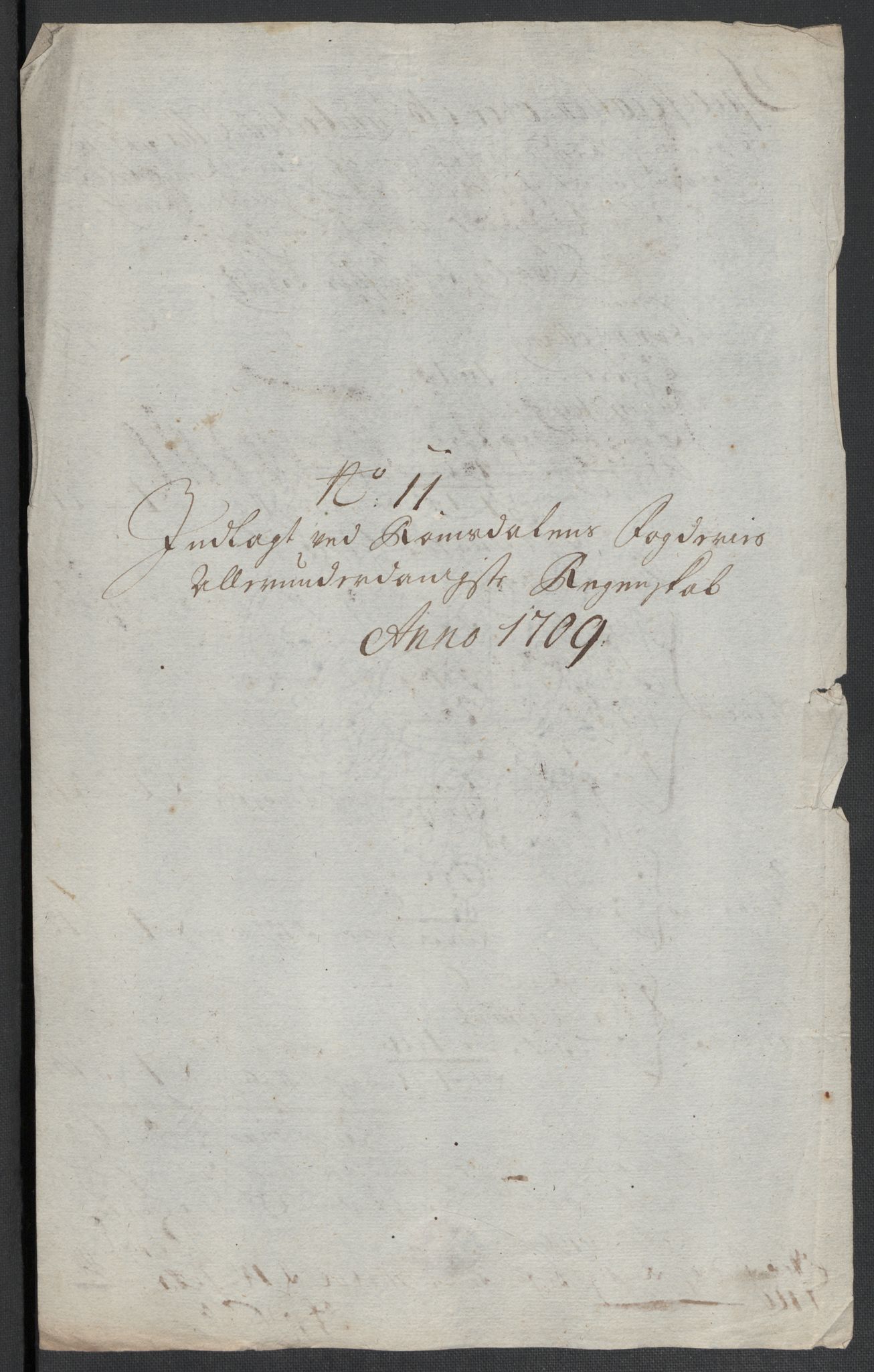 Rentekammeret inntil 1814, Reviderte regnskaper, Fogderegnskap, RA/EA-4092/R55/L3659: Fogderegnskap Romsdal, 1709-1710, s. 118