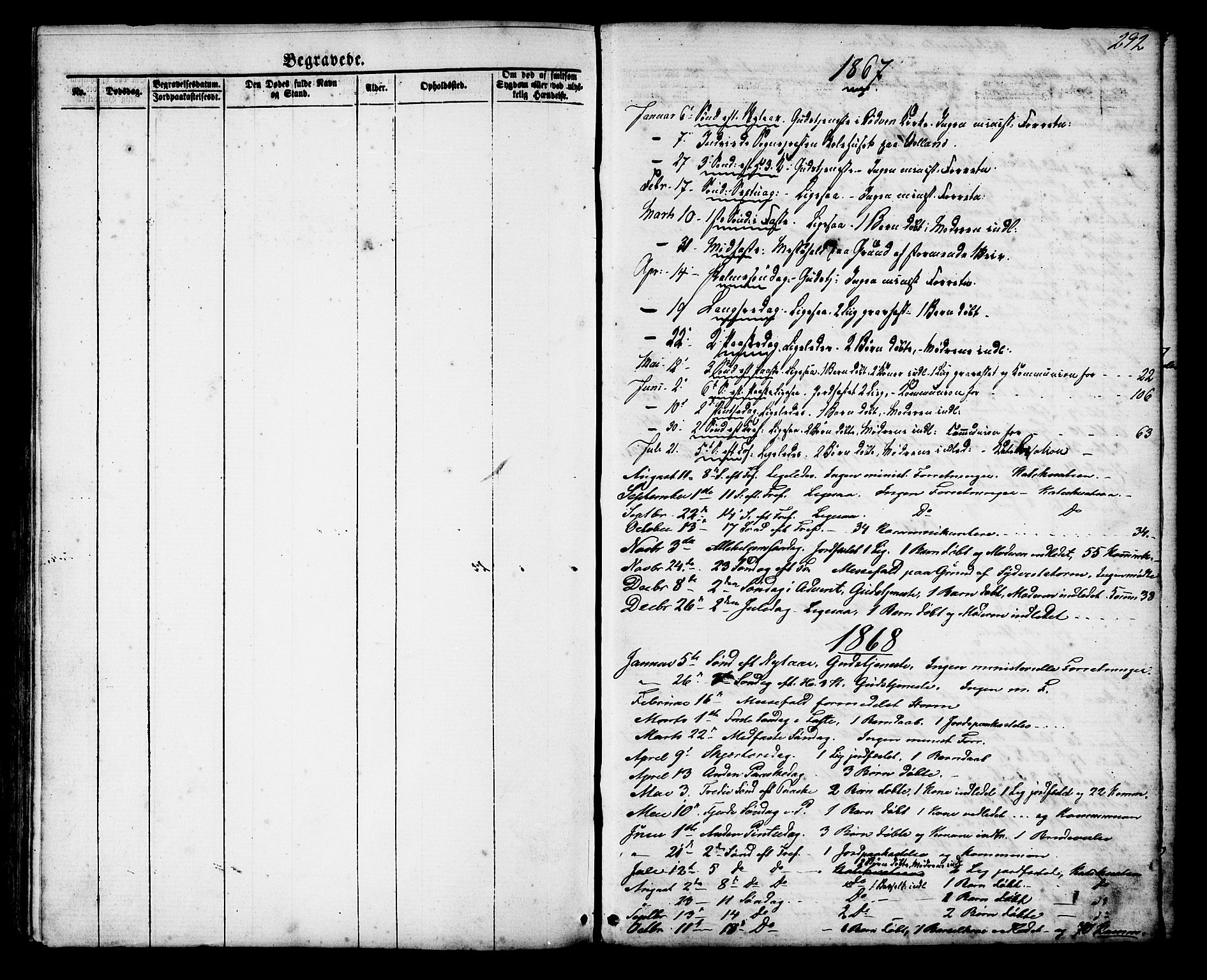 Ministerialprotokoller, klokkerbøker og fødselsregistre - Møre og Romsdal, AV/SAT-A-1454/548/L0614: Klokkerbok nr. 548C02, 1867-1917, s. 292