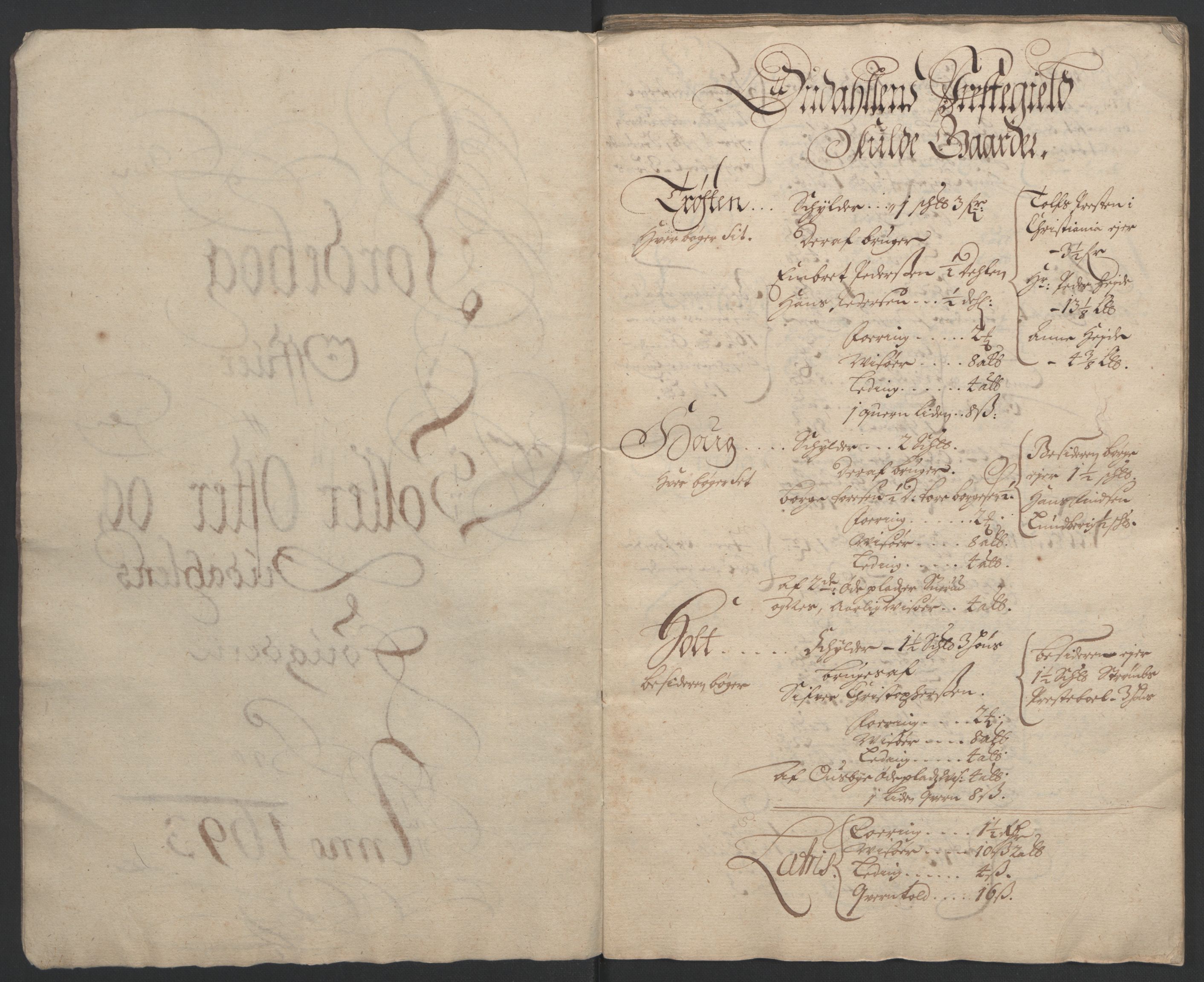 Rentekammeret inntil 1814, Reviderte regnskaper, Fogderegnskap, AV/RA-EA-4092/R13/L0831: Fogderegnskap Solør, Odal og Østerdal, 1693, s. 32