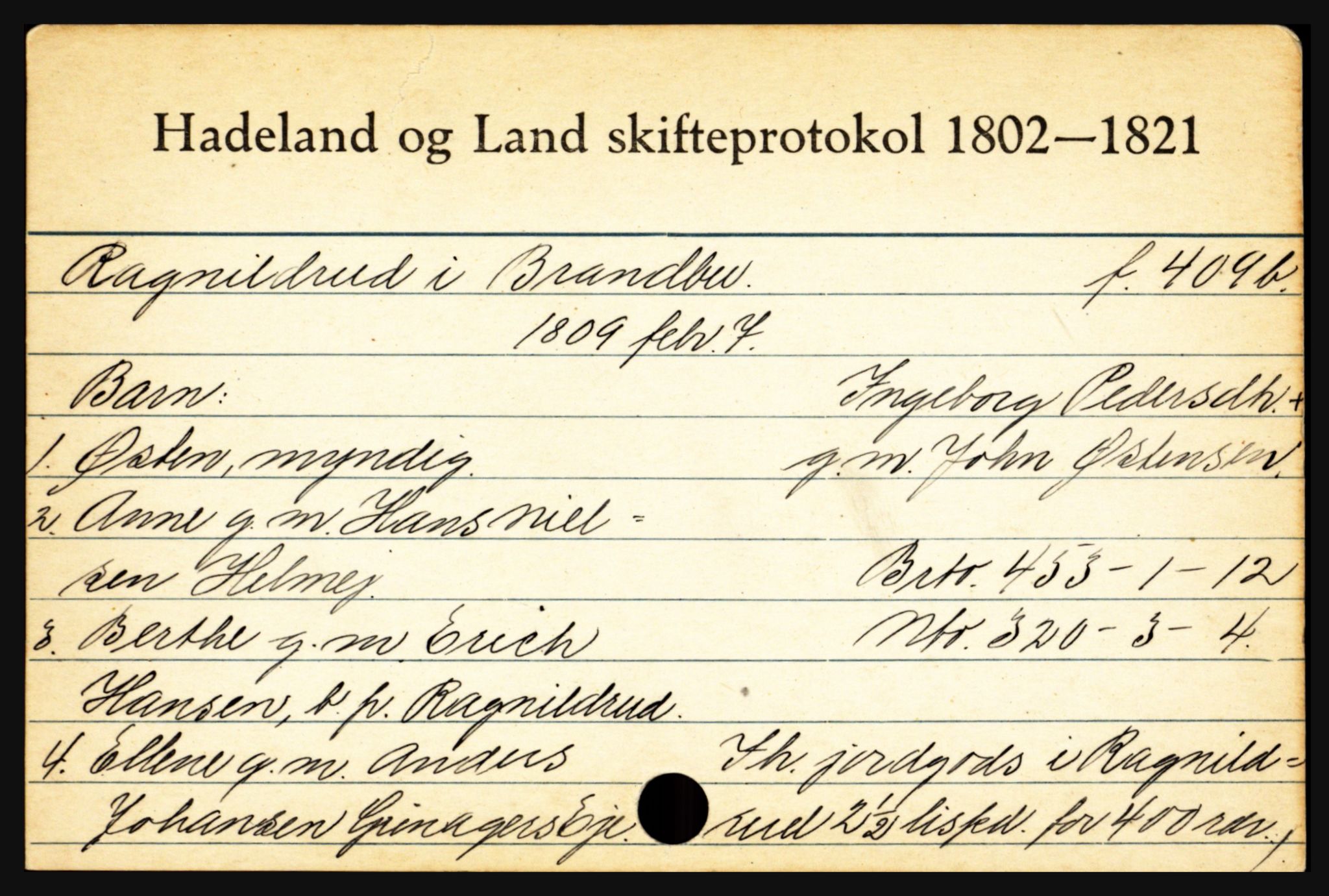 Hadeland og Land tingrett, SAH/TING-010/J, 1659-1900, s. 5785