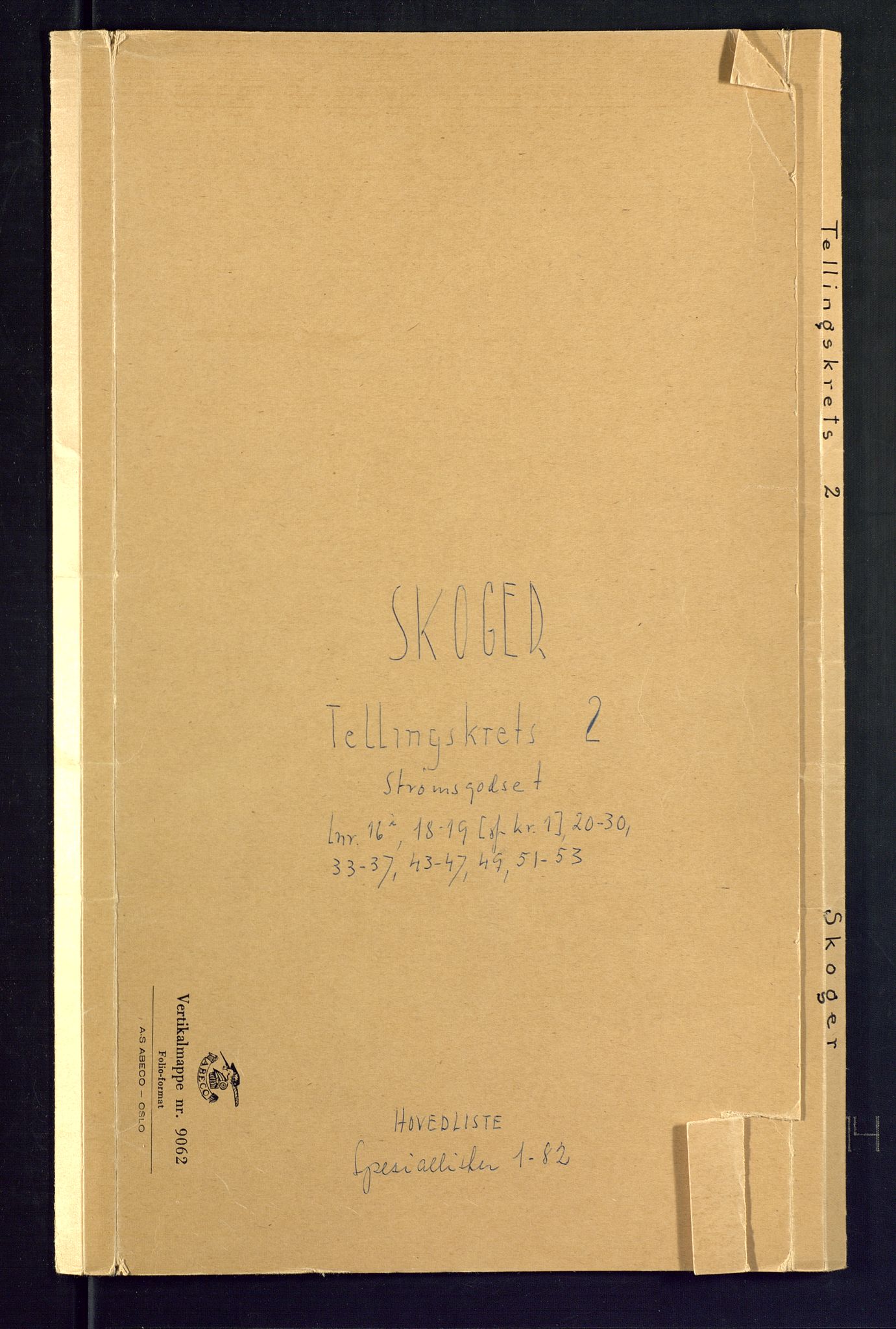 SAKO, Folketelling 1875 for 0712P Skoger prestegjeld, 1875, s. 5