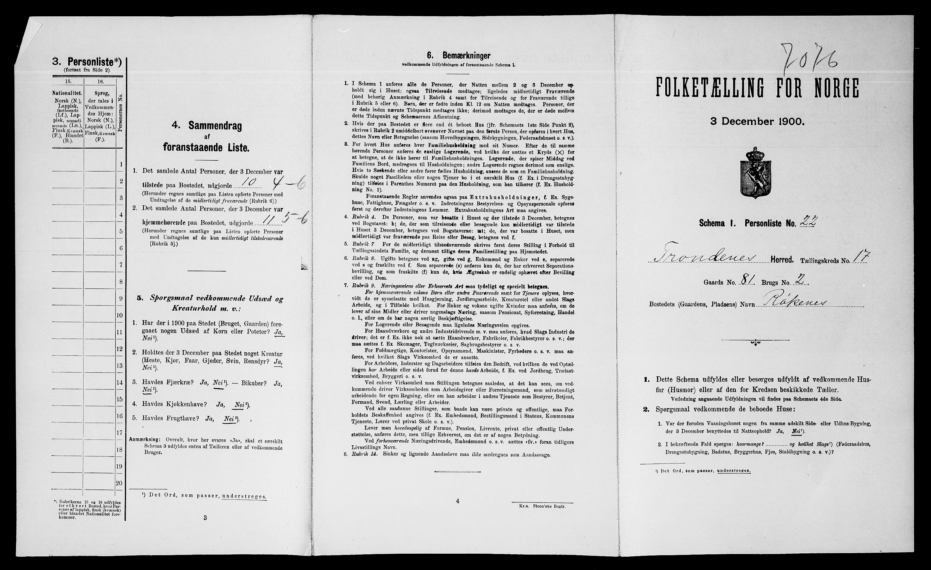 SATØ, Folketelling 1900 for 1914 Trondenes herred, 1900, s. 2053