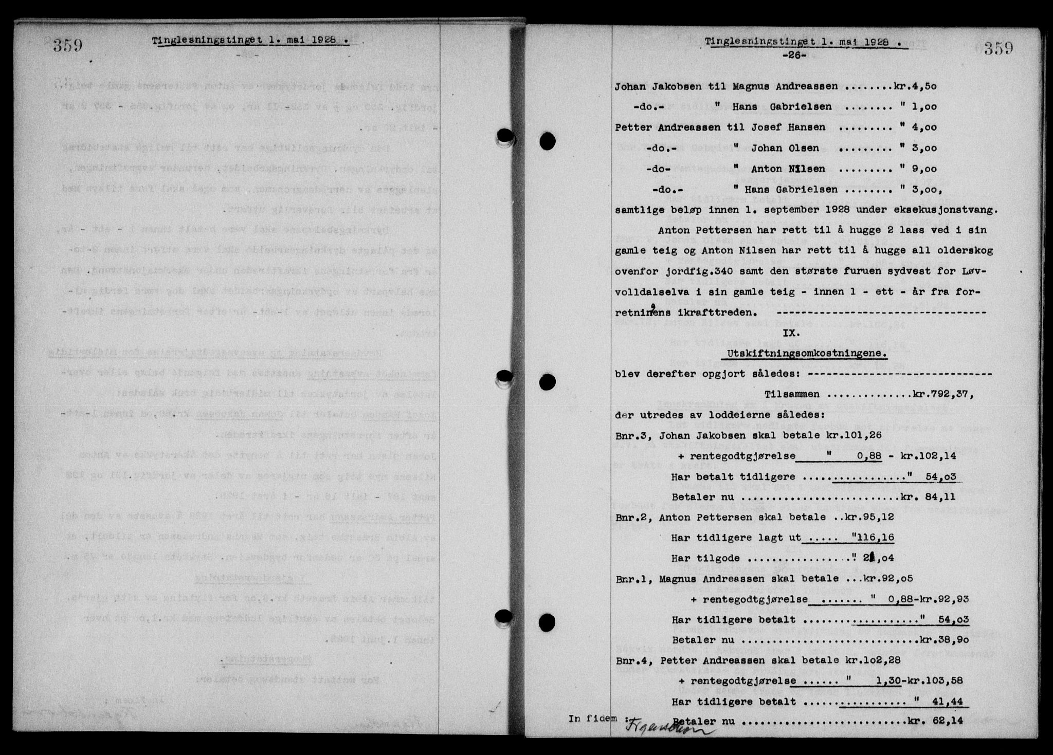 Steigen og Ofoten sorenskriveri, AV/SAT-A-0030/1/2/2C/L0015/0002: Pantebok nr. 16 og 17-I, 1927-1928, Tingl.dato: 01.05.1928