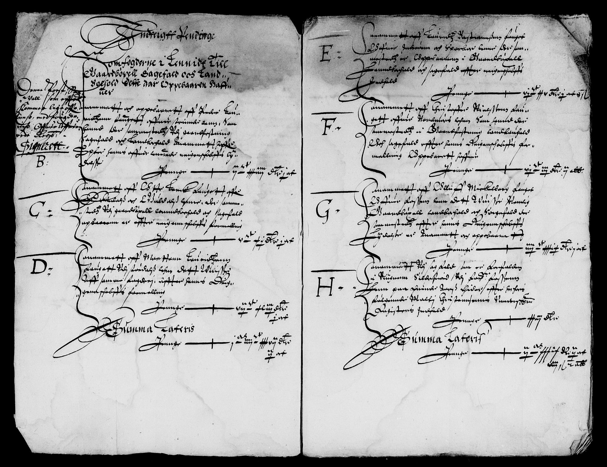 Rentekammeret inntil 1814, Reviderte regnskaper, Lensregnskaper, AV/RA-EA-5023/R/Rb/Rbw/L0049: Trondheim len, 1621-1633