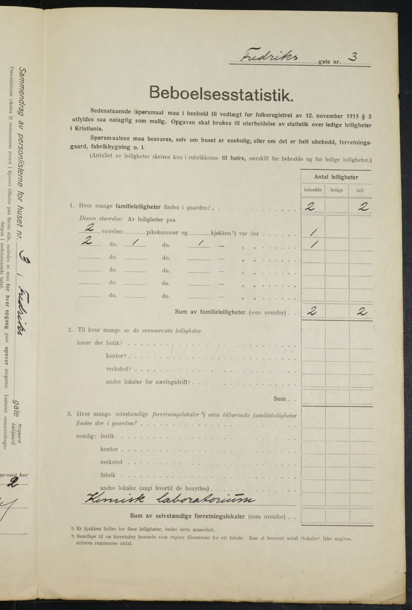 OBA, Kommunal folketelling 1.2.1916 for Kristiania, 1916, s. 27040