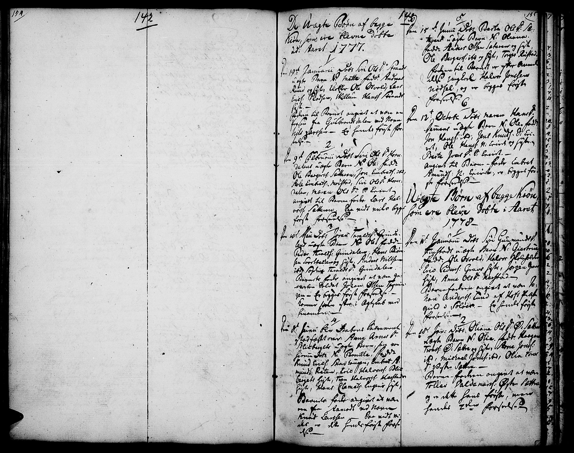 Elverum prestekontor, AV/SAH-PREST-044/H/Ha/Haa/L0005: Ministerialbok nr. 5, 1777-1793, s. 142-143