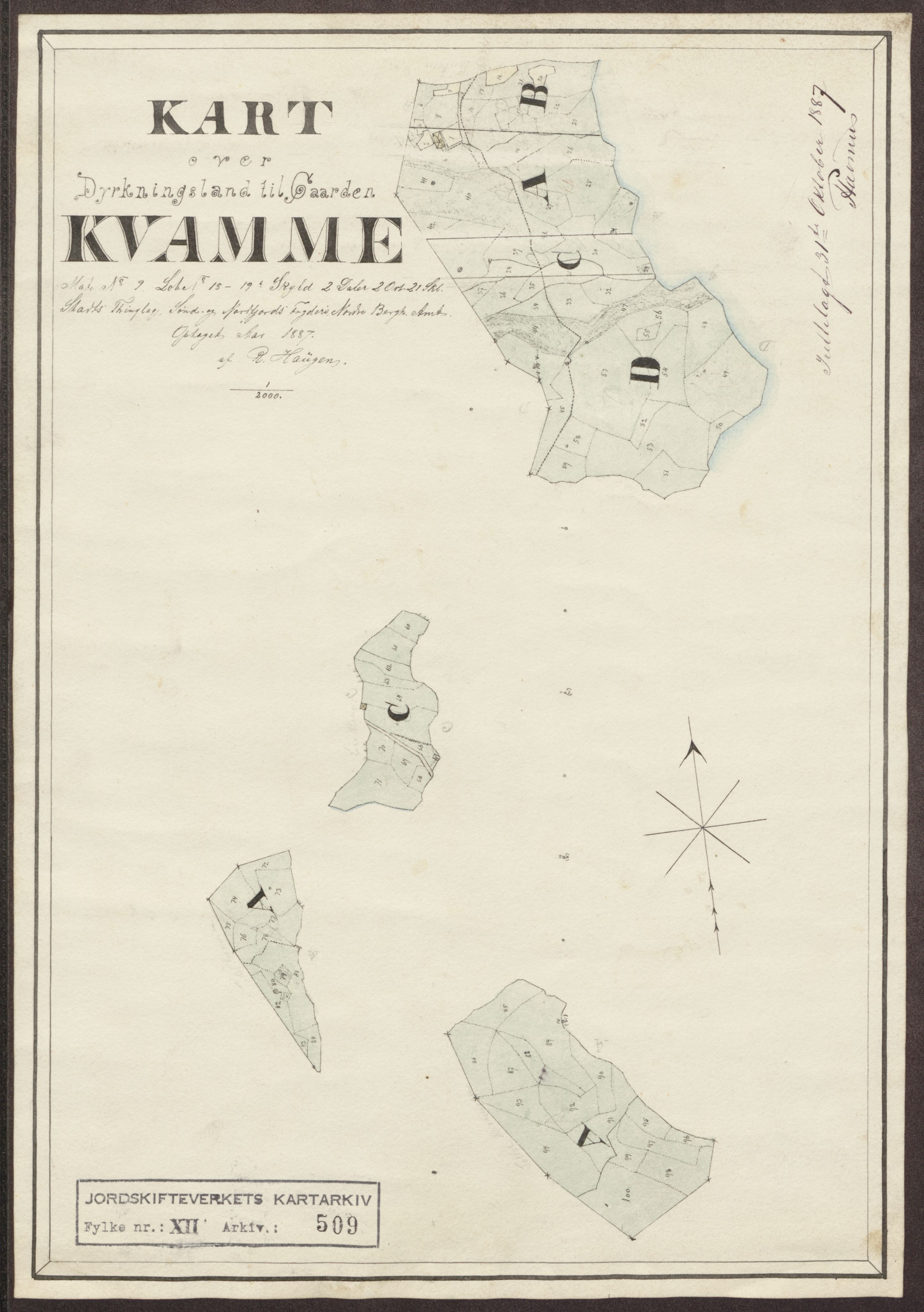 Jordskifteverkets kartarkiv, RA/S-3929/T, 1859-1988, s. 622