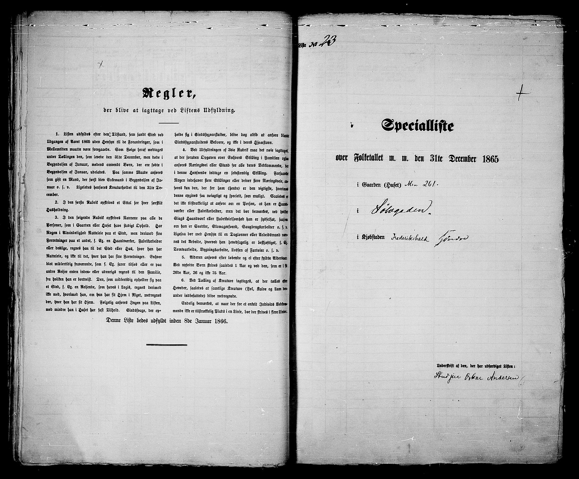 RA, Folketelling 1865 for 0101P Fredrikshald prestegjeld, 1865, s. 50