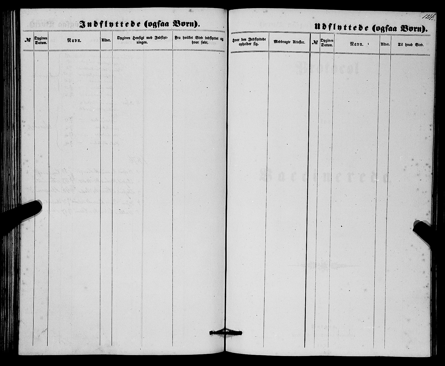 Førde sokneprestembete, AV/SAB-A-79901/H/Haa/Haaa/L0010: Ministerialbok nr. A 10, 1861-1876, s. 124