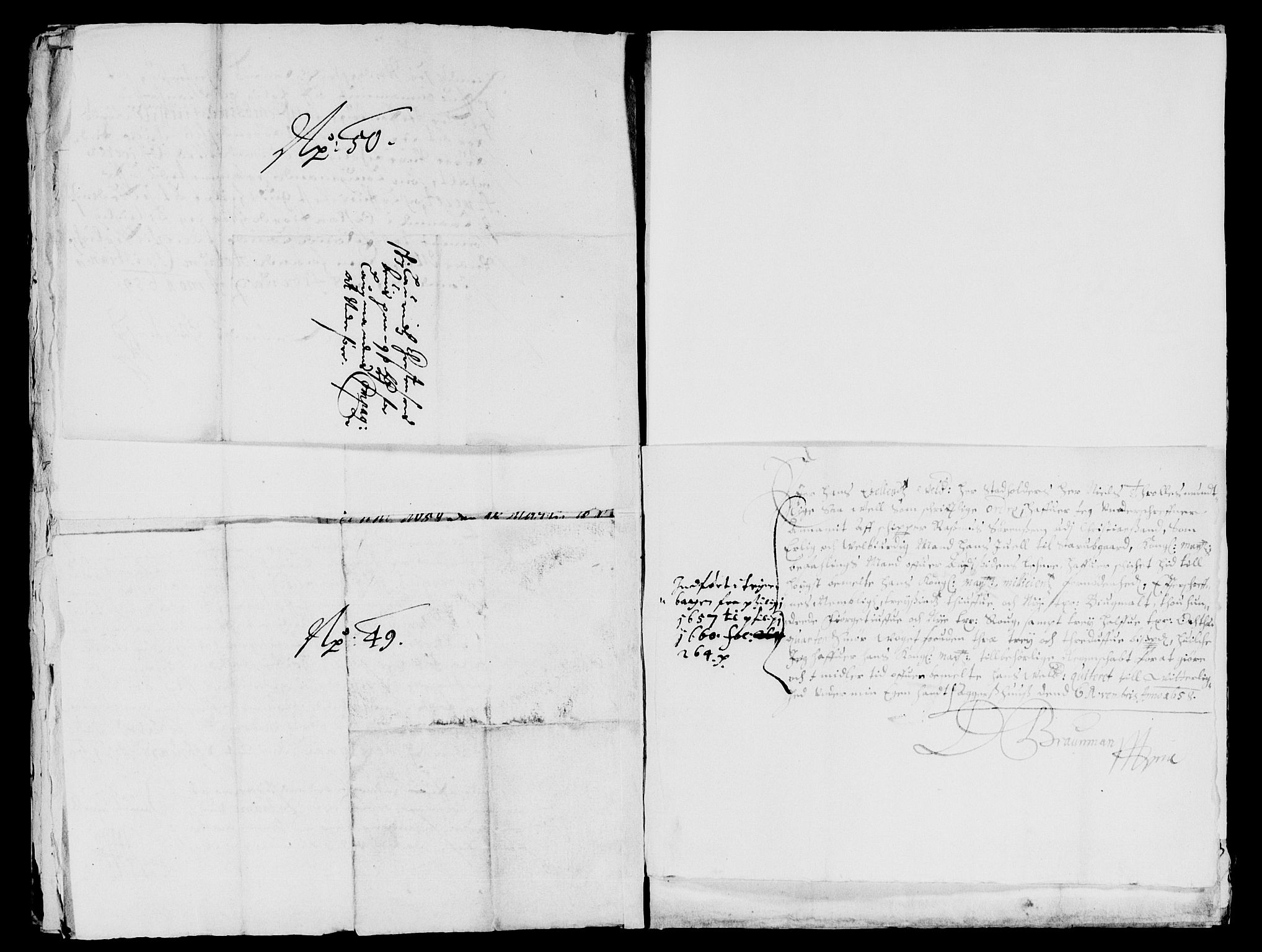 Rentekammeret inntil 1814, Reviderte regnskaper, Lensregnskaper, AV/RA-EA-5023/R/Rb/Rbq/L0047: Nedenes len. Mandals len. Råbyggelag., 1658-1659