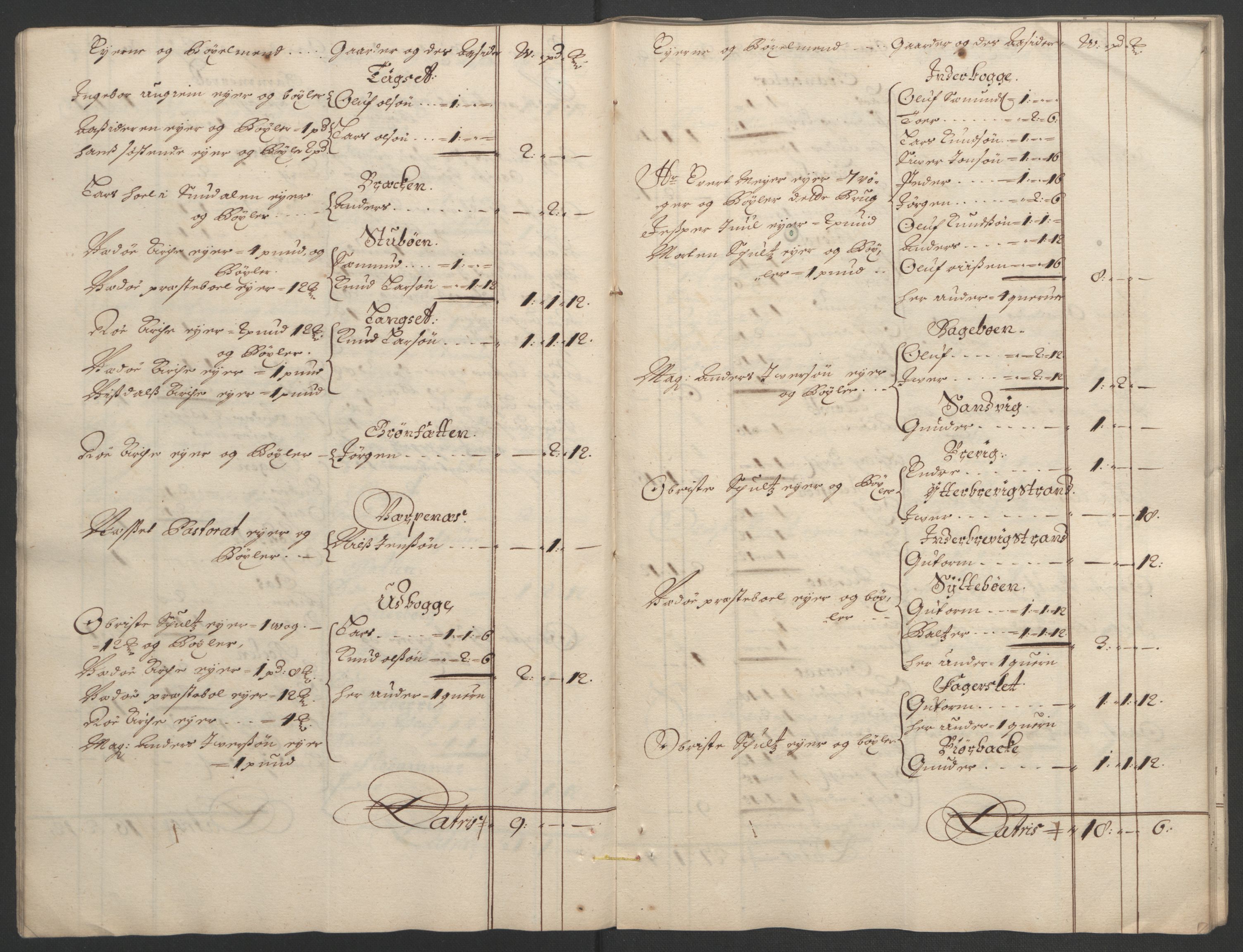 Rentekammeret inntil 1814, Reviderte regnskaper, Fogderegnskap, RA/EA-4092/R55/L3651: Fogderegnskap Romsdal, 1693-1694, s. 22