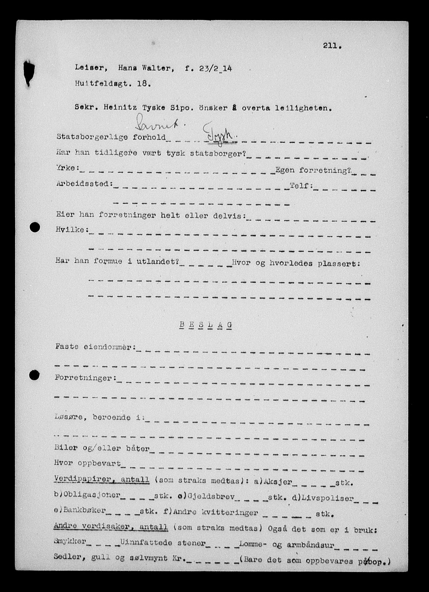 Justisdepartementet, Tilbakeføringskontoret for inndratte formuer, RA/S-1564/H/Hc/Hcc/L0956: --, 1945-1947, s. 56