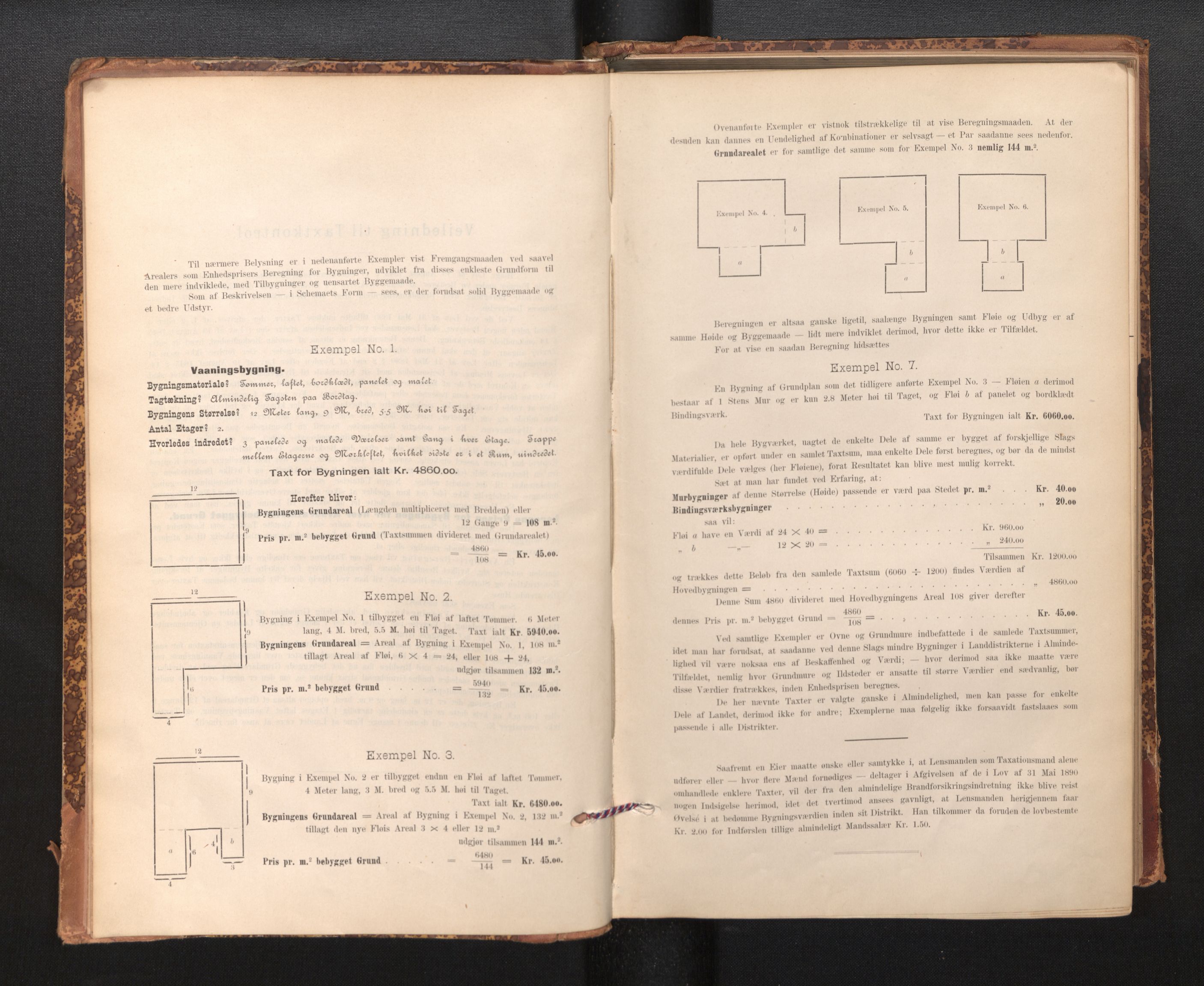 Lensmannen i Bremanger, SAB/A-26701/0012/L0007: Branntakstprotokoll, skjematakst, 1895-1936