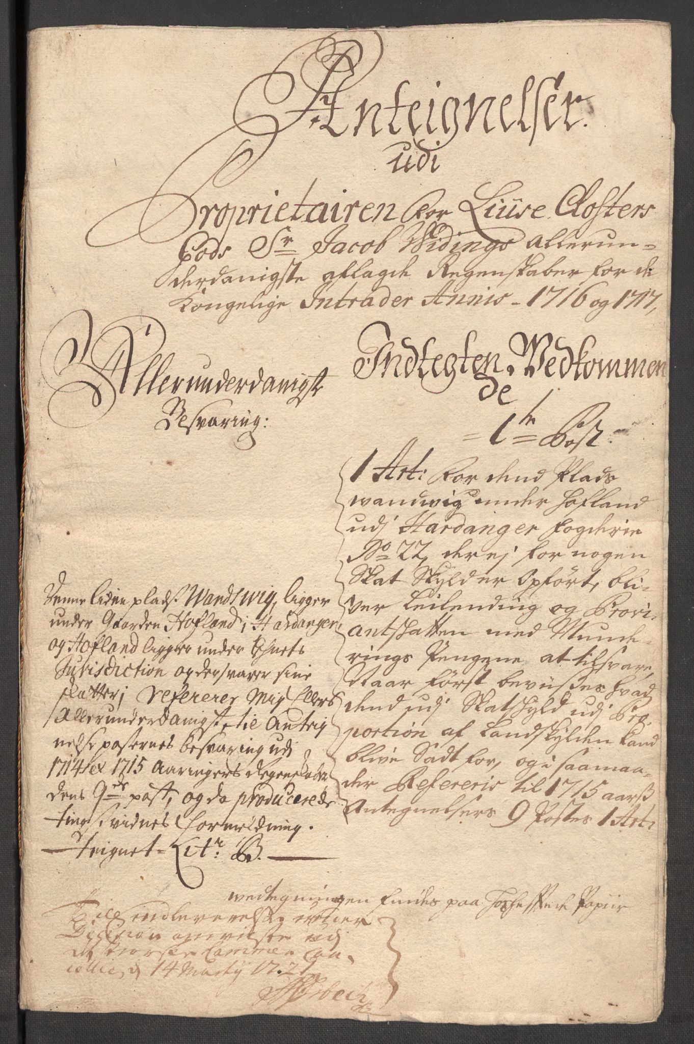 Rentekammeret inntil 1814, Reviderte regnskaper, Fogderegnskap, RA/EA-4092/R50/L3160: Fogderegnskap Lyse kloster, 1710-1719, s. 415