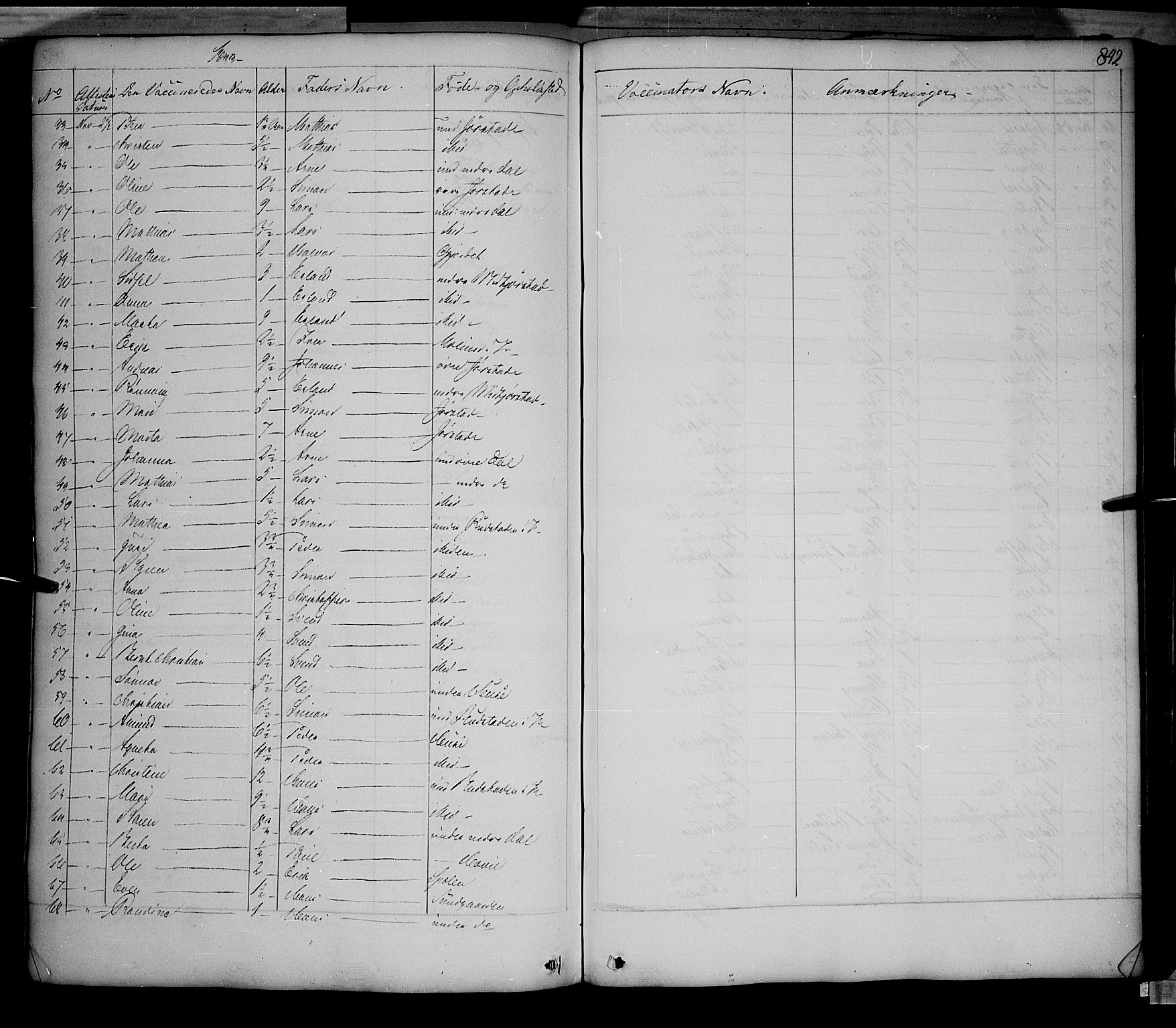 Fåberg prestekontor, AV/SAH-PREST-086/H/Ha/Haa/L0005: Ministerialbok nr. 5, 1836-1854, s. 841-842