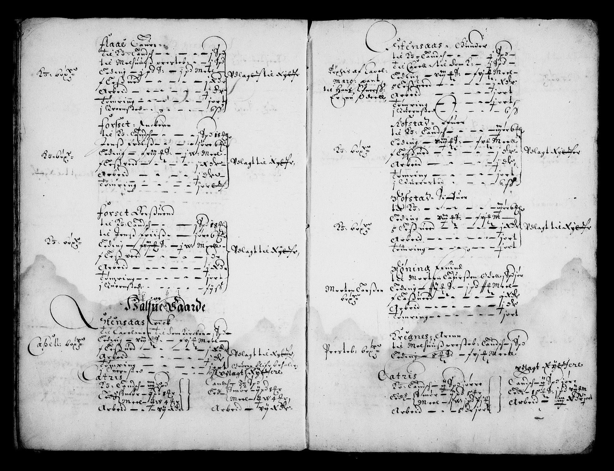 Rentekammeret inntil 1814, Realistisk ordnet avdeling, AV/RA-EA-4070/N/Na/L0002/0004: [XI g]: Trondheims stifts jordebøker: / Gauldal fogderi, 1664