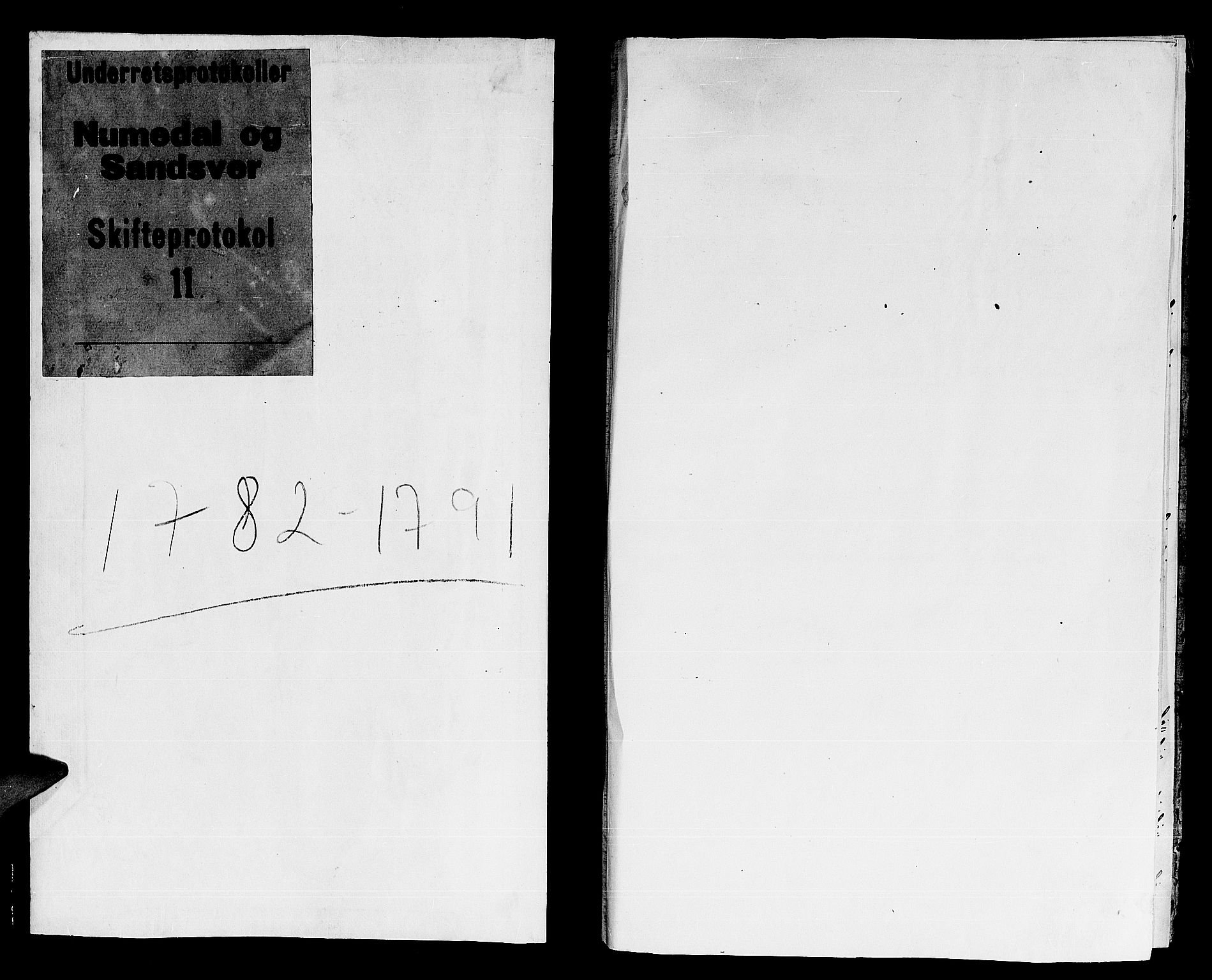Numedal og Sandsvær sorenskriveri, SAKO/A-128/H/Hb/Hba/L0011: Skifteprotokoll
, 1782-1792