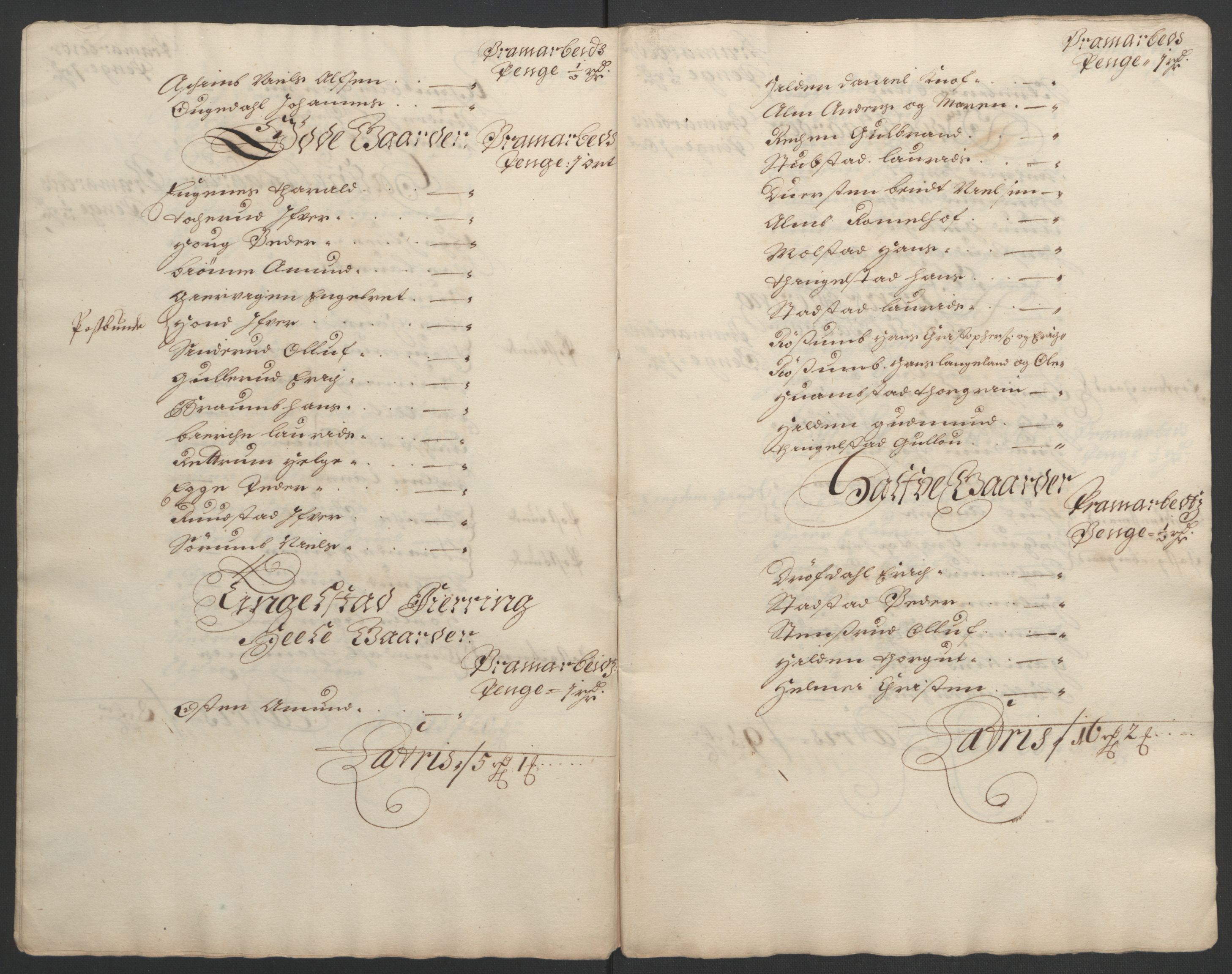 Rentekammeret inntil 1814, Reviderte regnskaper, Fogderegnskap, RA/EA-4092/R18/L1290: Fogderegnskap Hadeland, Toten og Valdres, 1691, s. 238